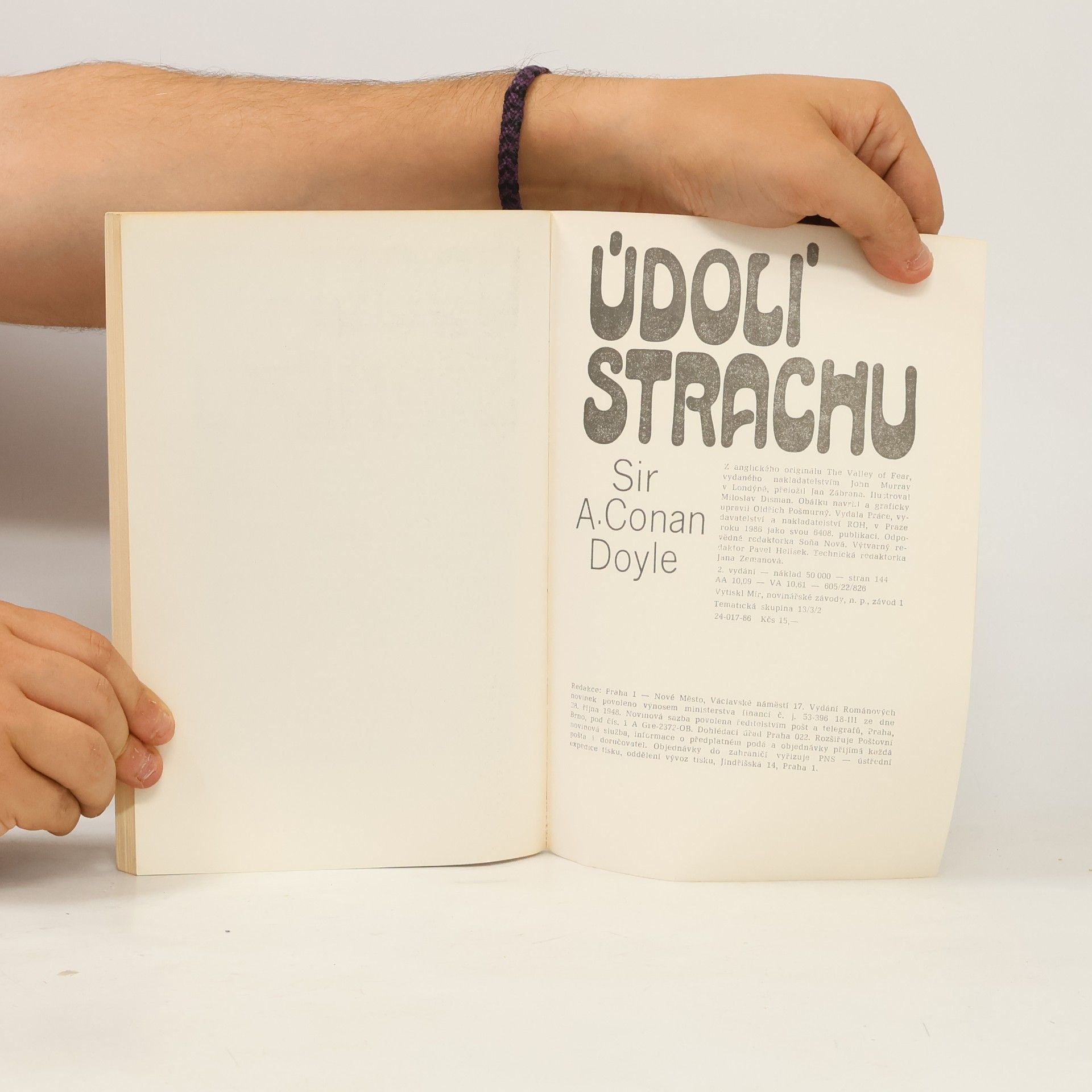 Arthur Conan Doyle Údolí strachu