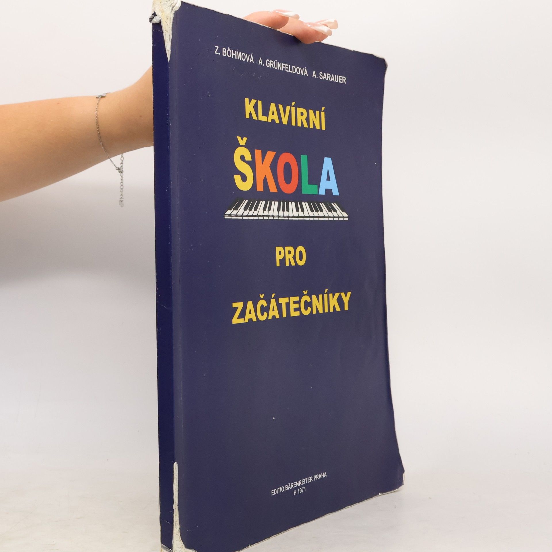 Alois Sarauer Klavírní škola pro začátečníky