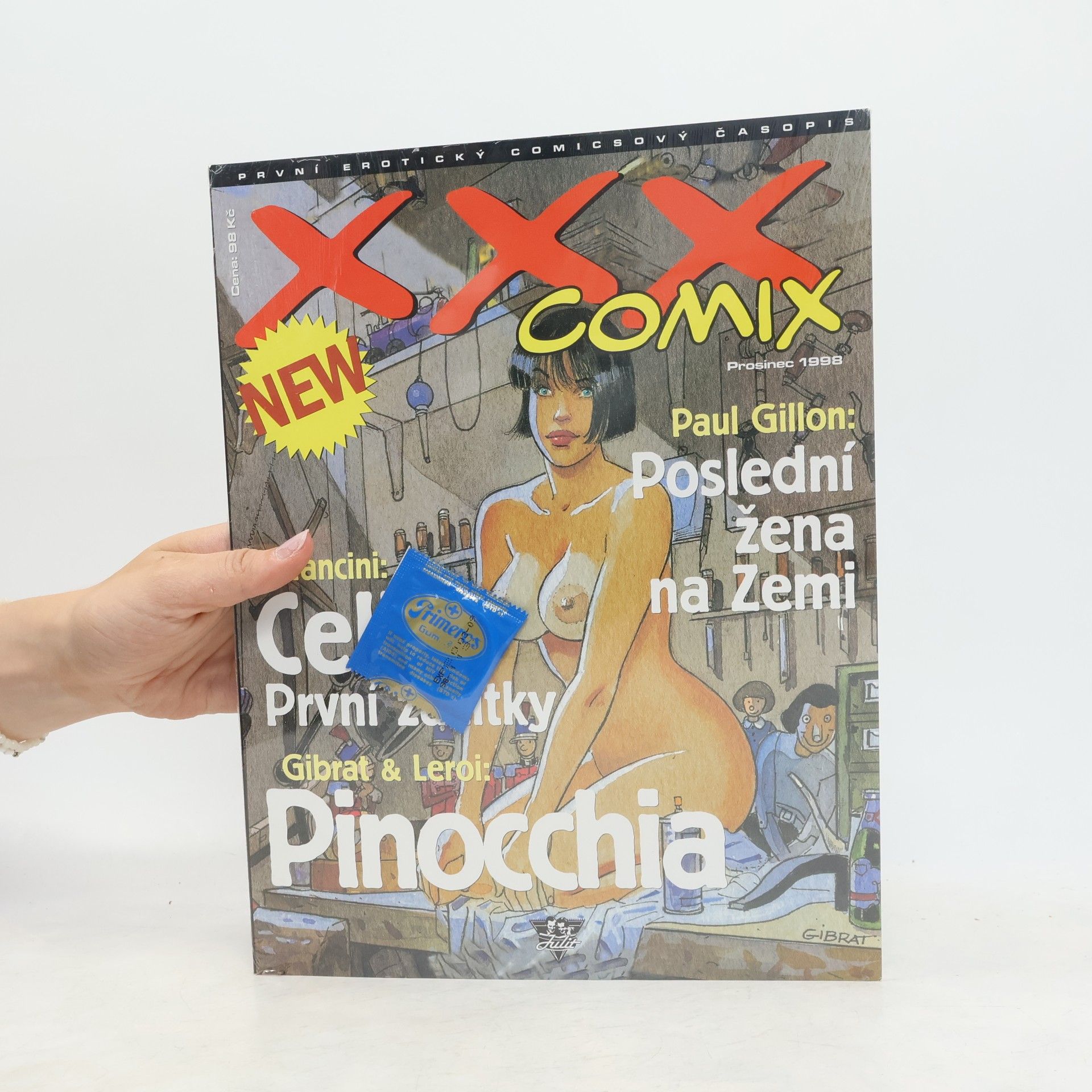 Various authors XXX Comix: Celie - první zážitky; Poslední žena na Zemi; Pinocchia