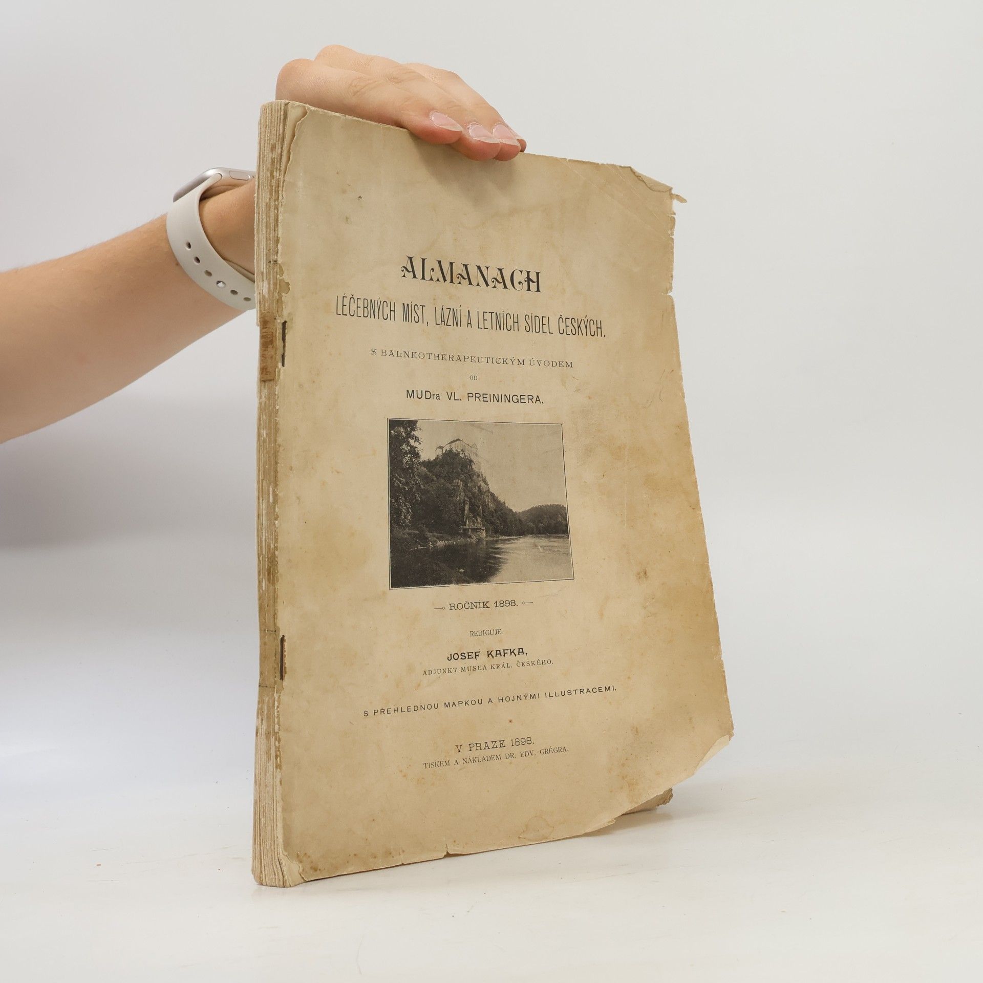 Vladimír Preininger Almanach léčebných míst, lázní a letních sídel českých
