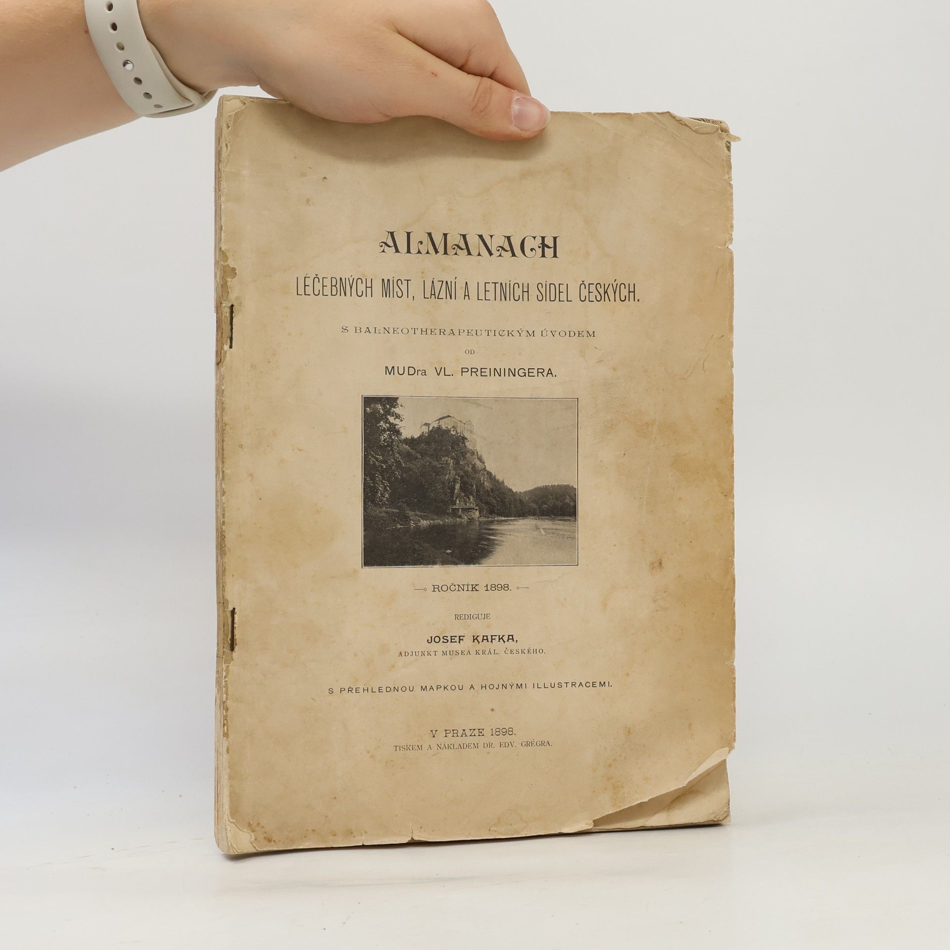 Vladimír Preininger Almanach léčebných míst, lázní a letních sídel českých