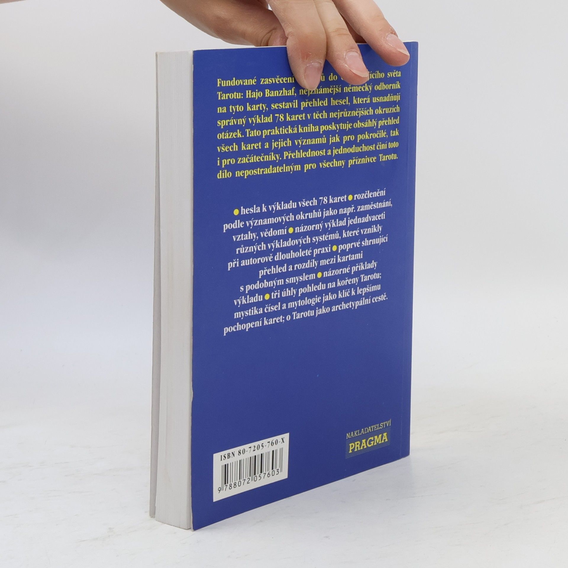 Hajo Banzhaf Klíč k tarotu