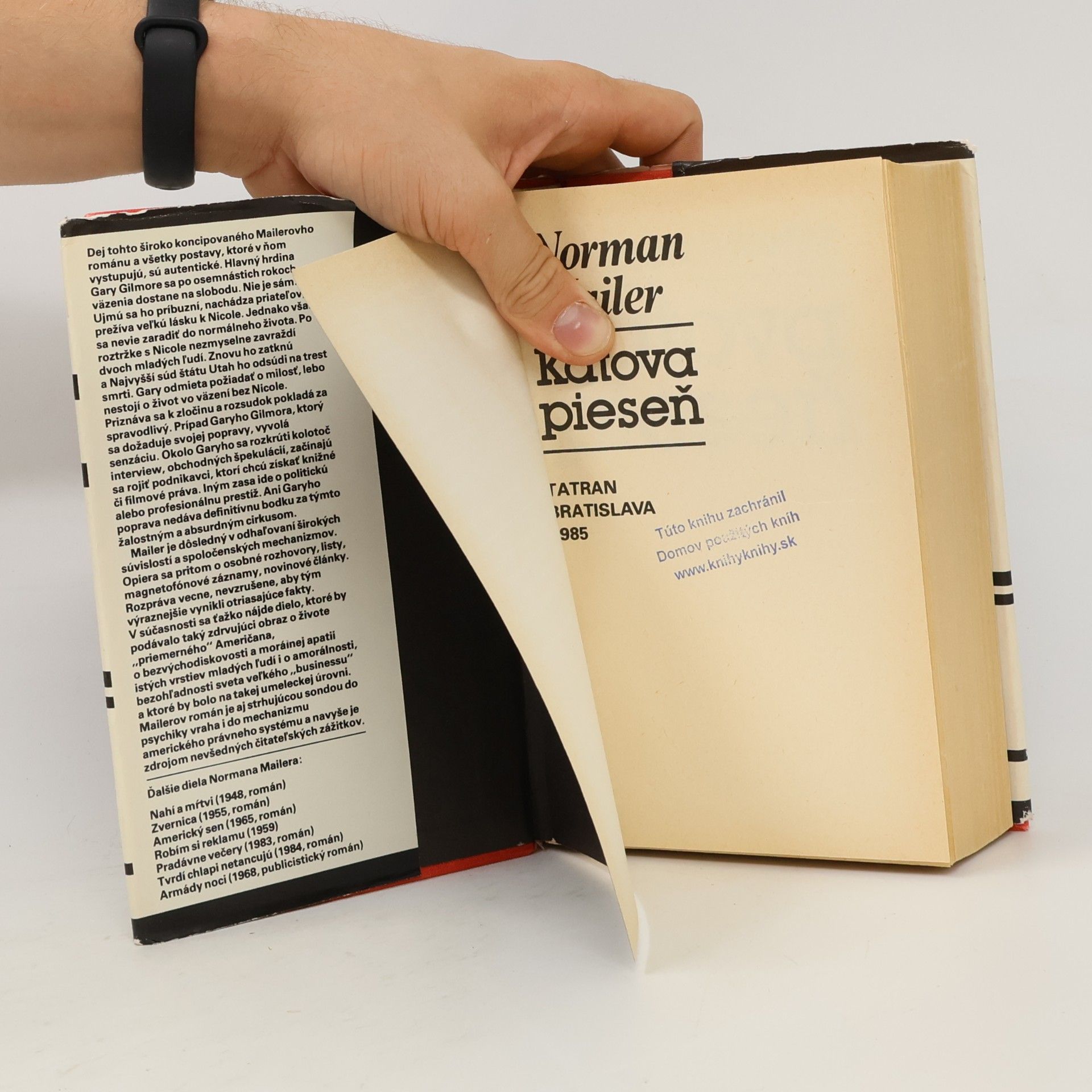 Norman Mailer Katova pieseň