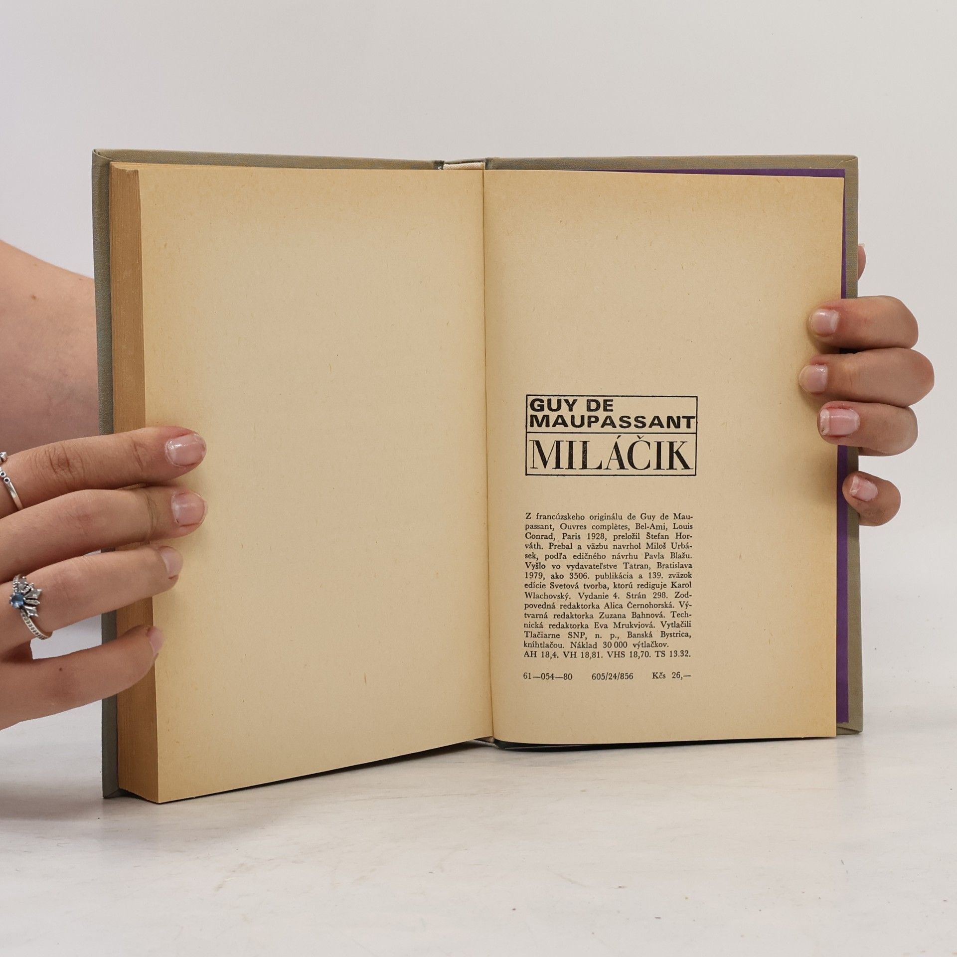 Guy de Maupassant Miláčik