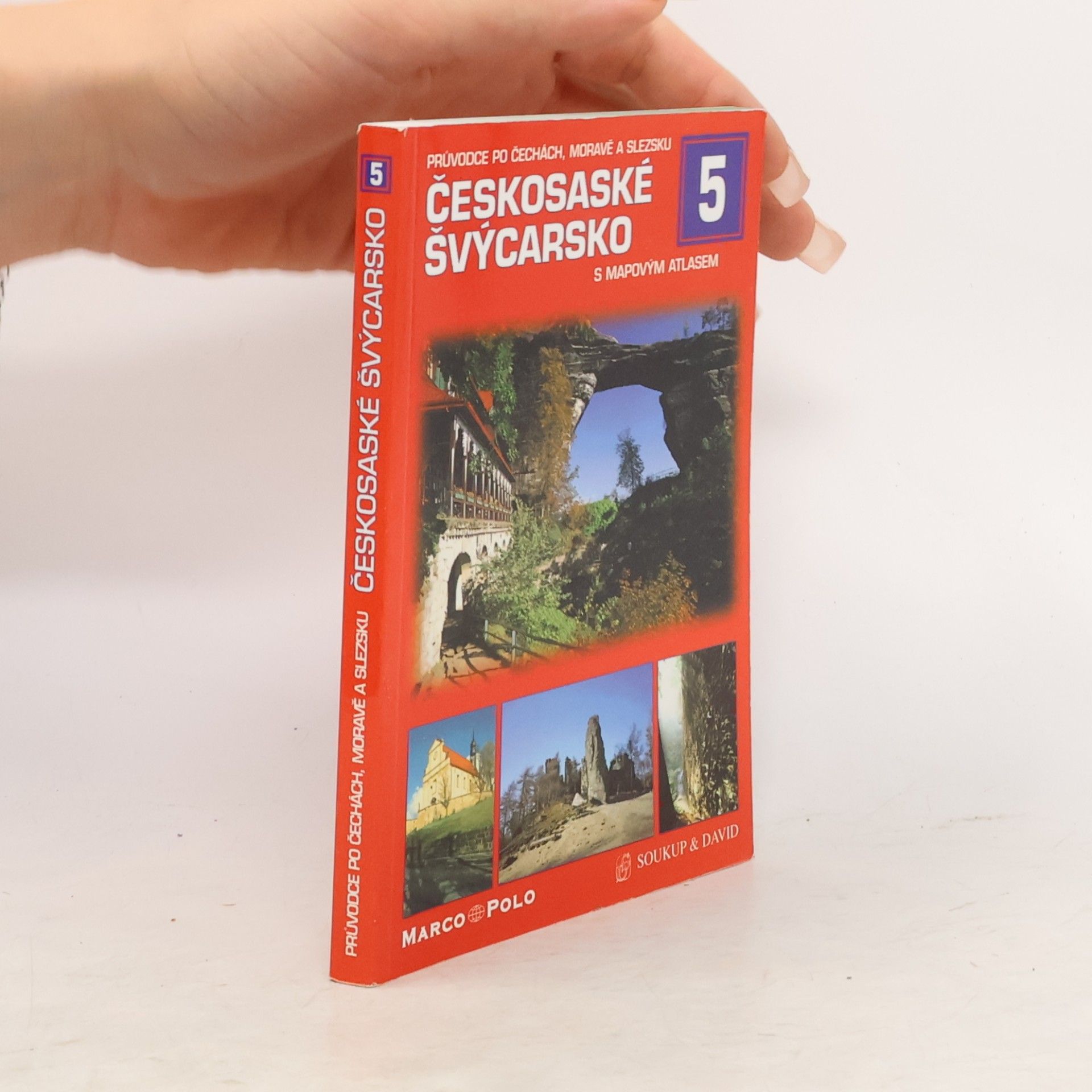 Autorenkollektiv Českosaské Švýcarsko s mapovým atlasem
