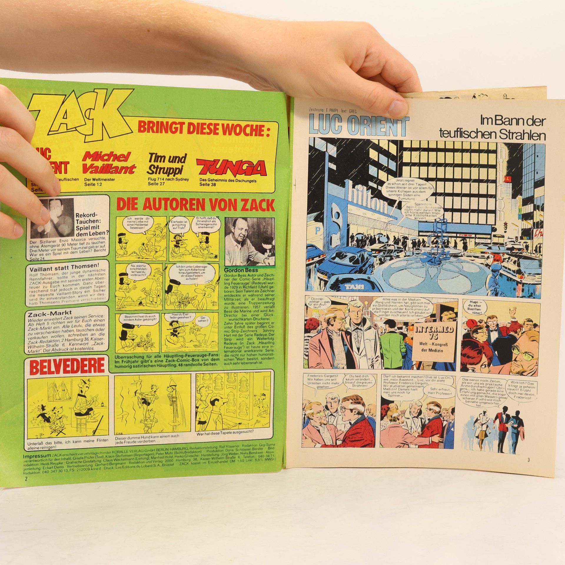 Autores varios Zack 4/1975