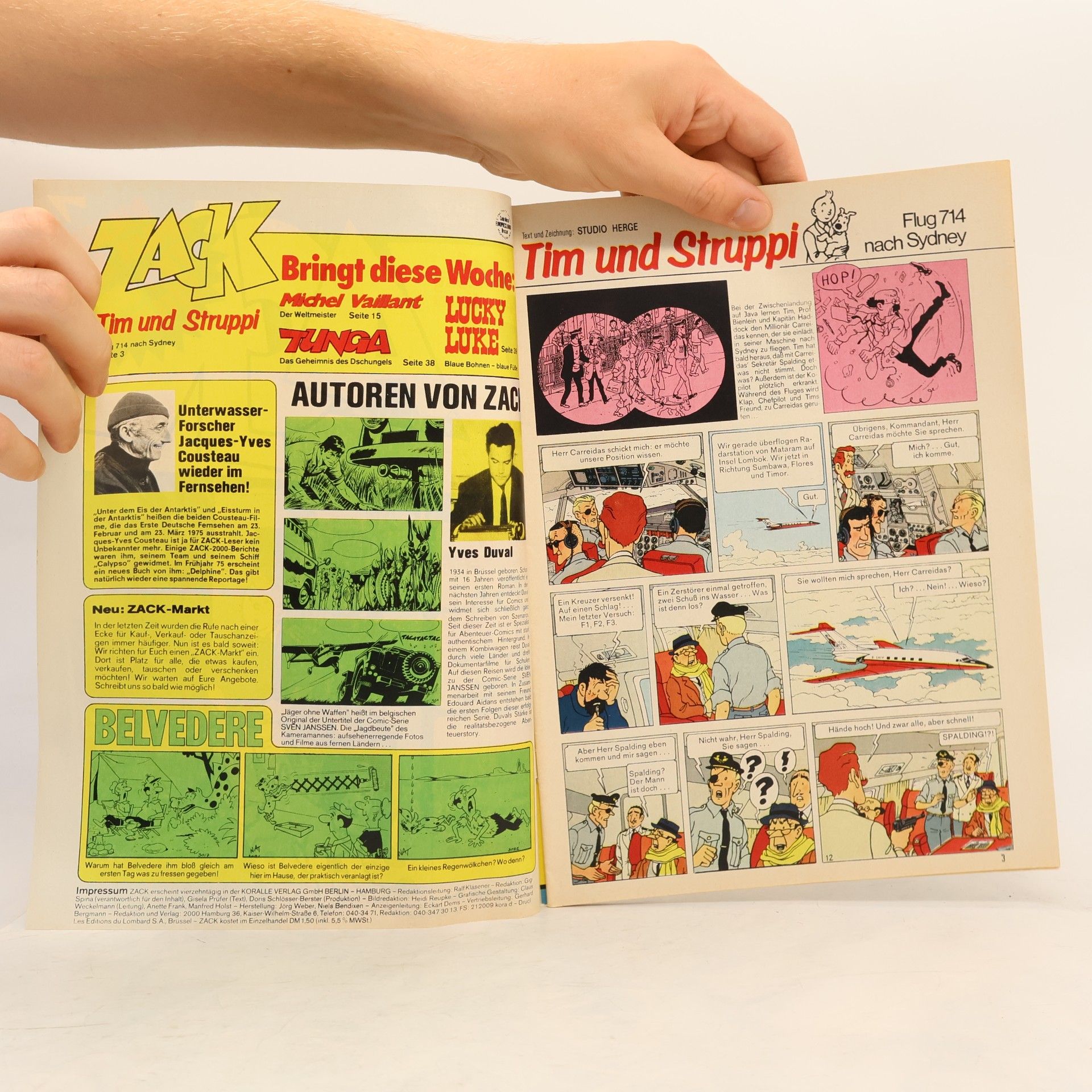 Autores varios Zack 3/1975