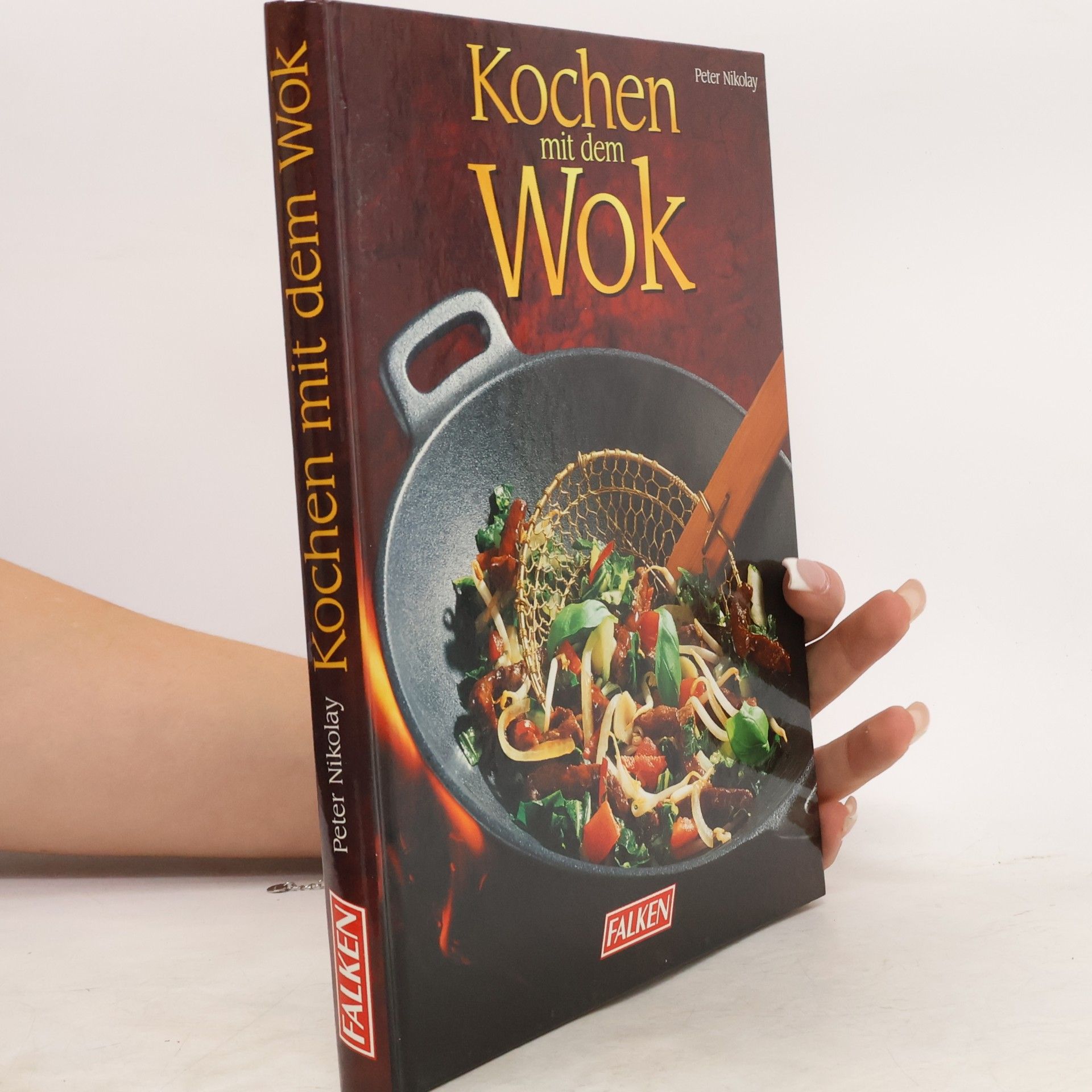 Peter Nikolay Kochen mit dem Wok
