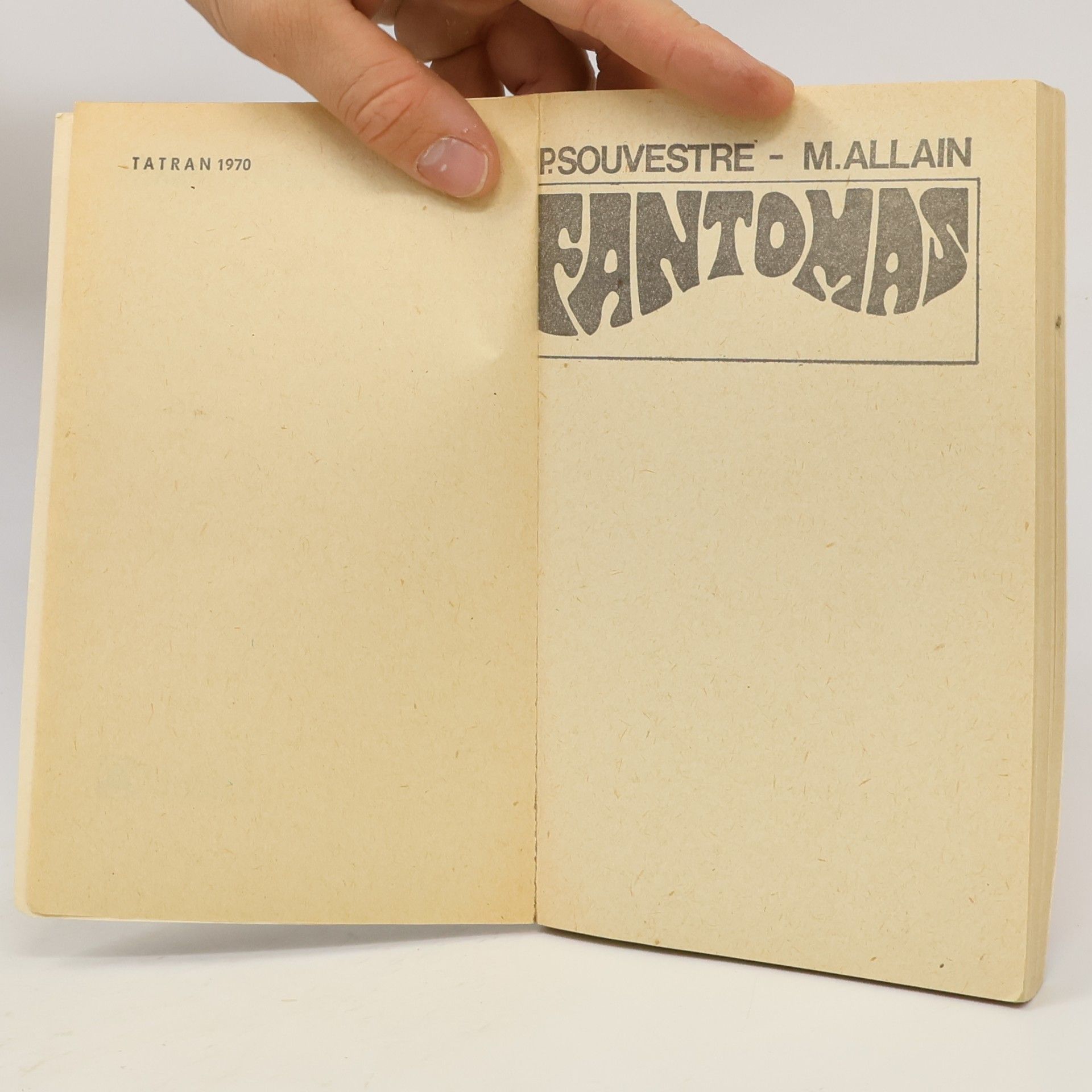 Allain Marcel Fantomas
