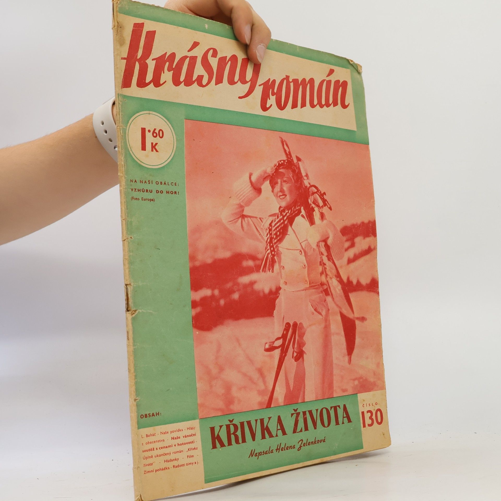 Krásný román č.130. Křivka života