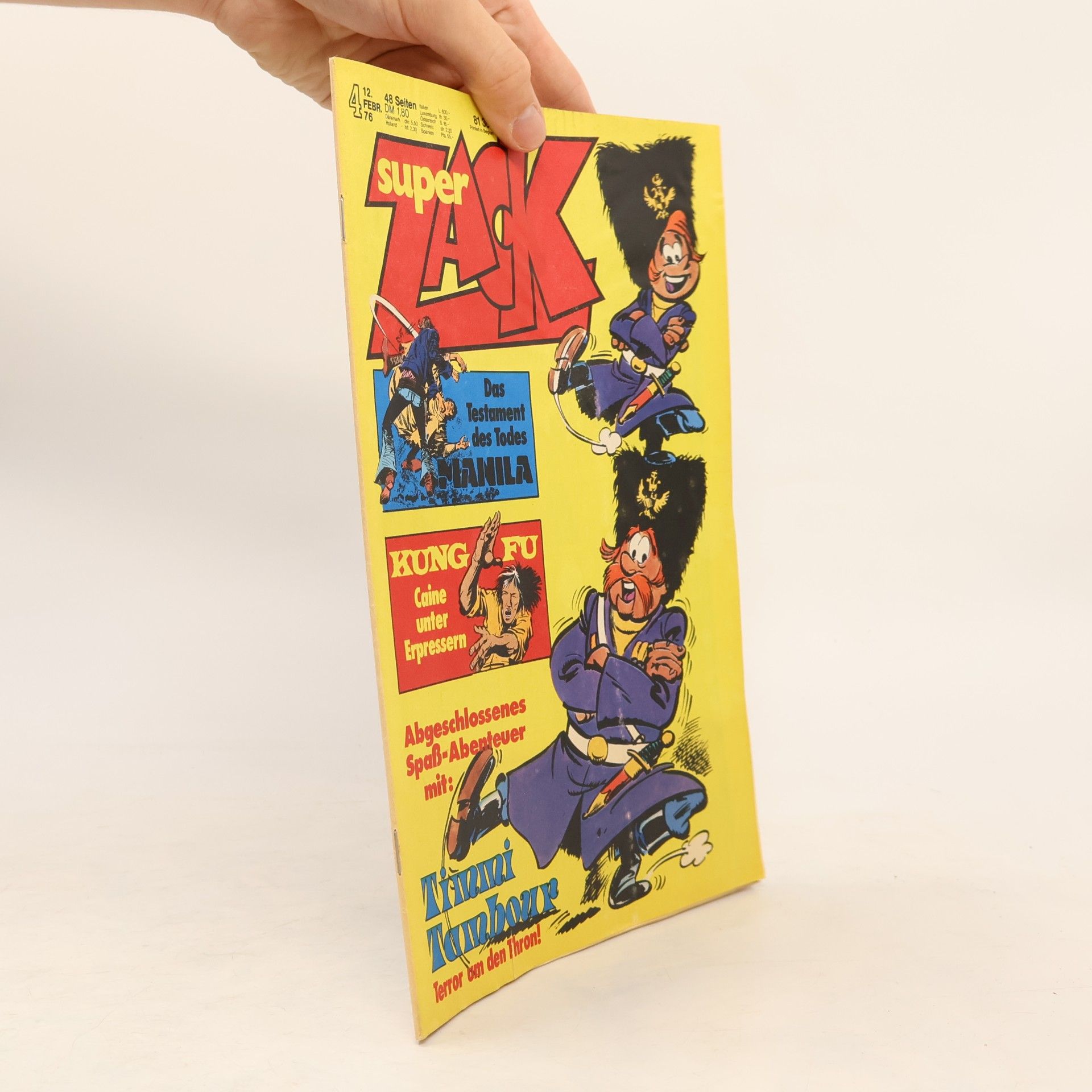 Various authors Super Zack 4/1976