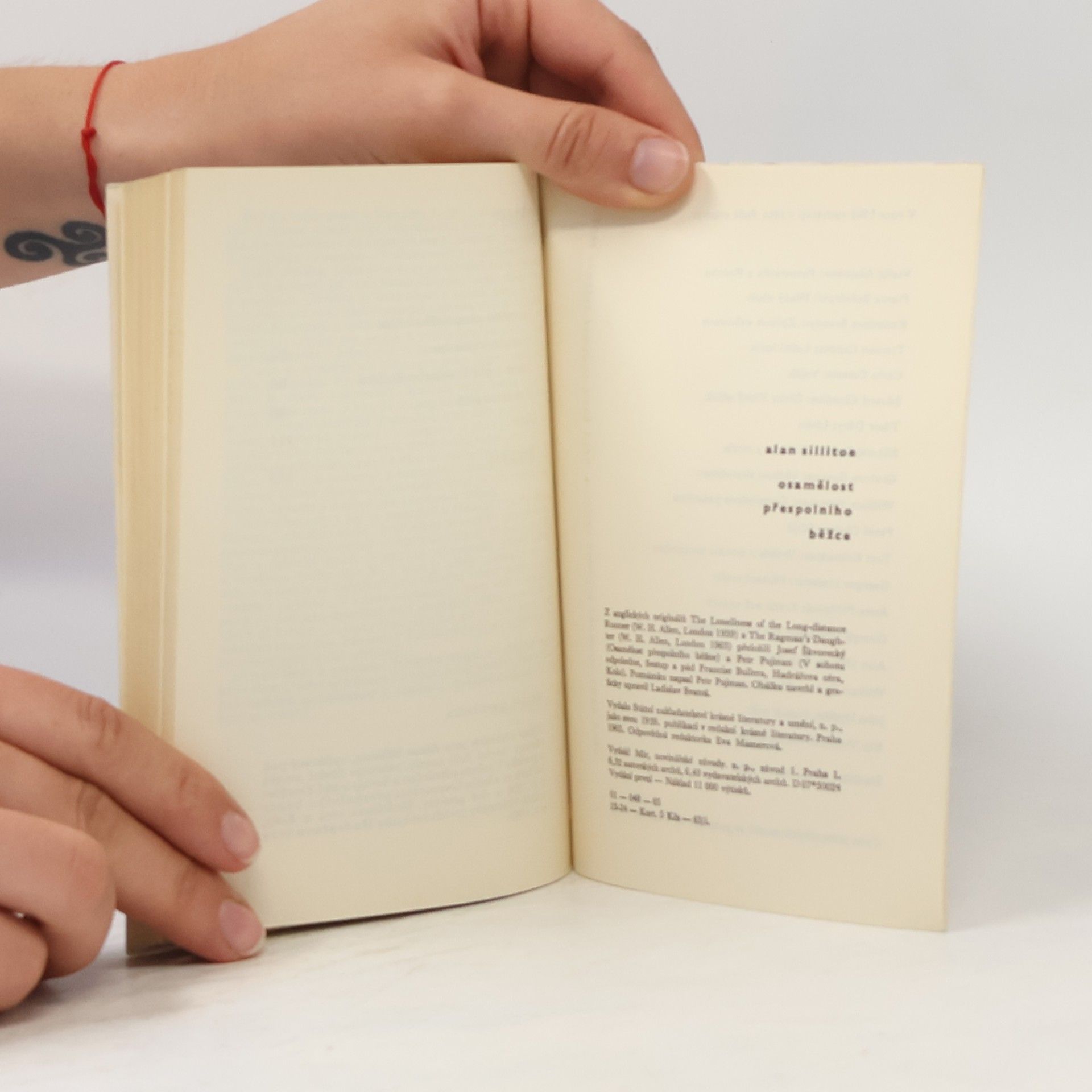 Alan Sillitoe Osamělost přespolního běžce