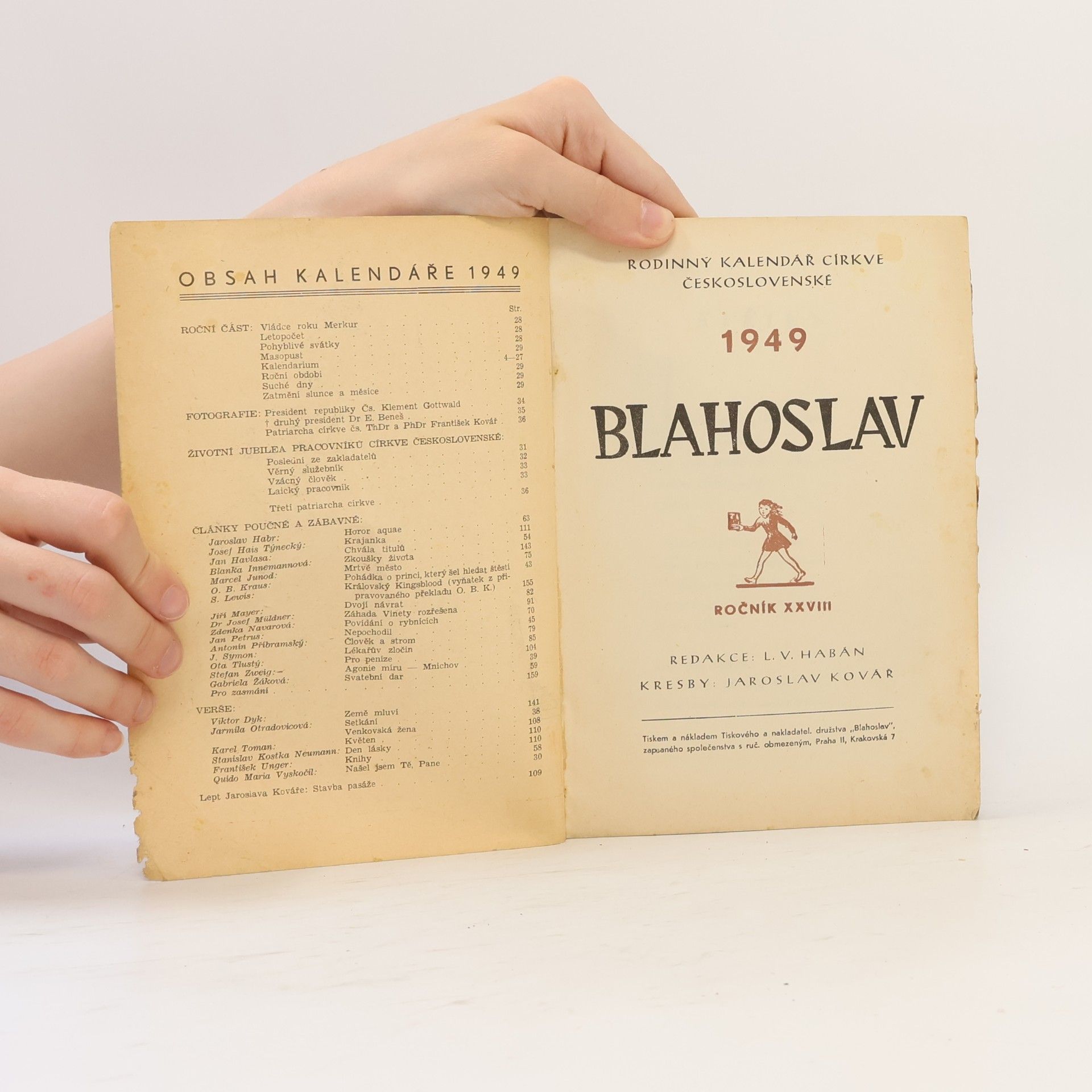 Autores varios Blahoslav 1949