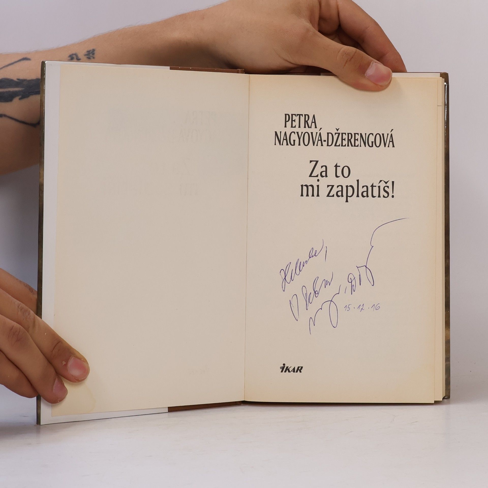 Petra Nagyová Džerengová Za to mi zaplatíš!