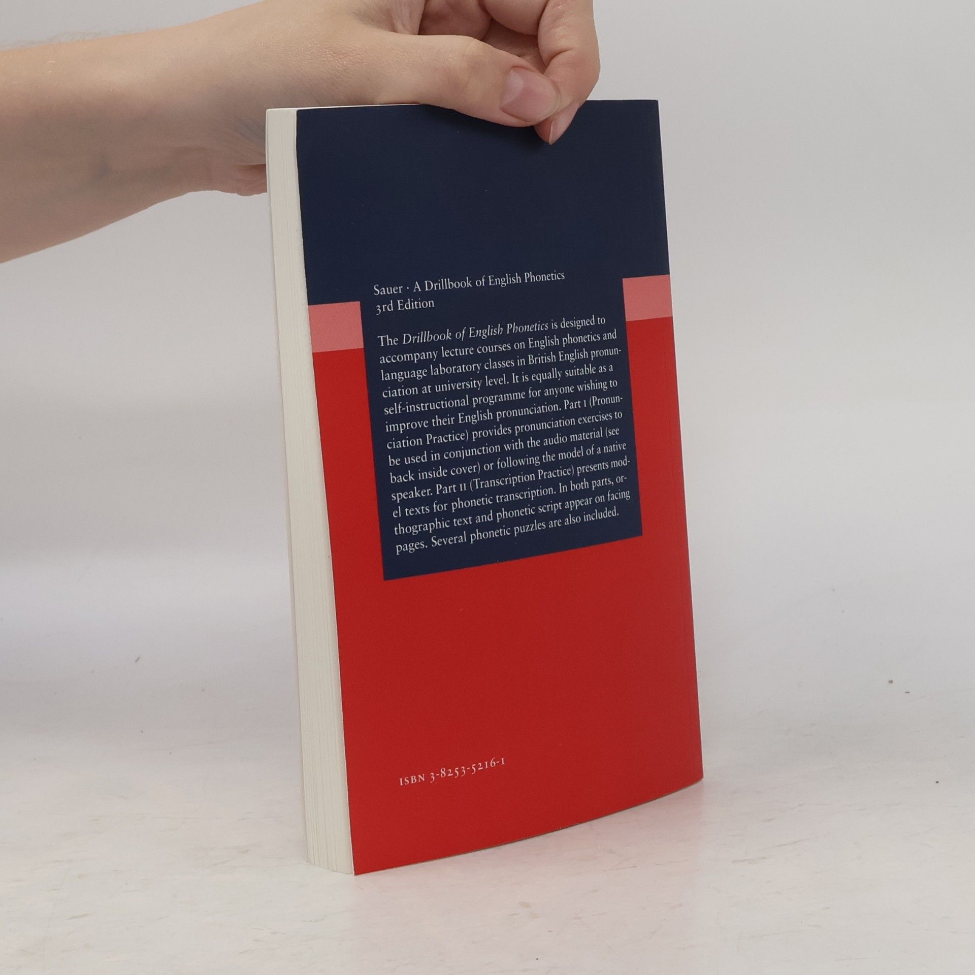 Walter Sauer A Drillbook of English Phonetics - Third Edition