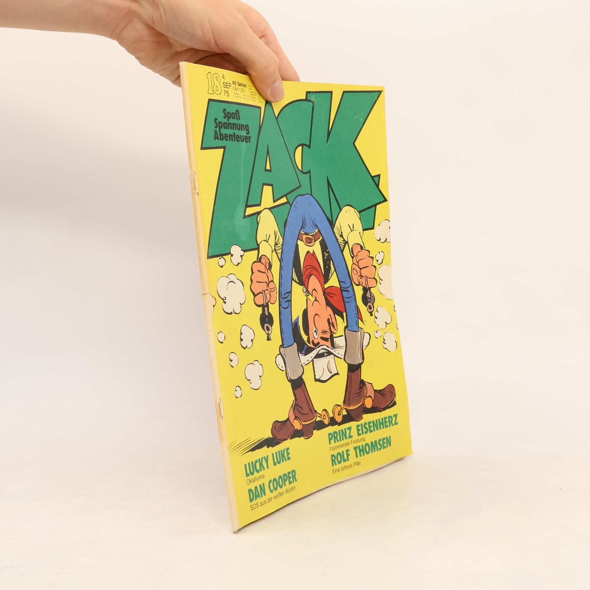 Autores varios Spaß Spannung Abenteuer Zack 18/1975