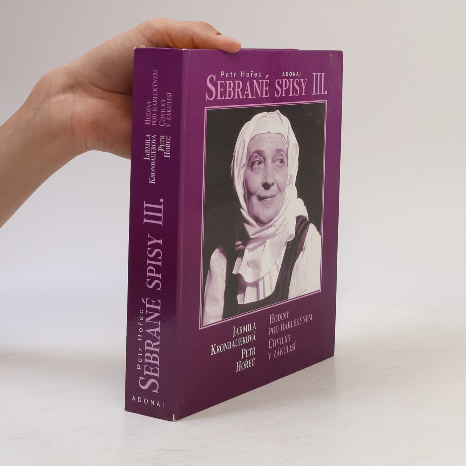 Sebrané Spisy III. - Hodiny pod harlekýnem, Chvilky v zákulisí