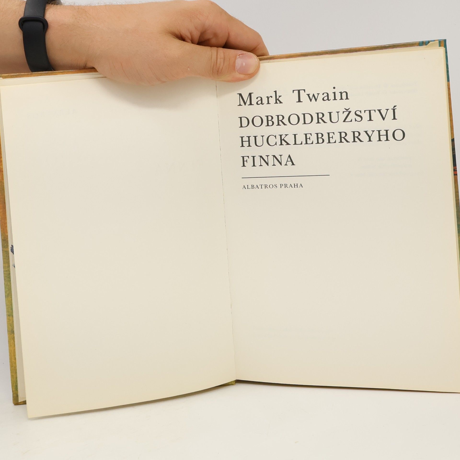 Mark Twain Dobrodružství Huckleberryho Finna