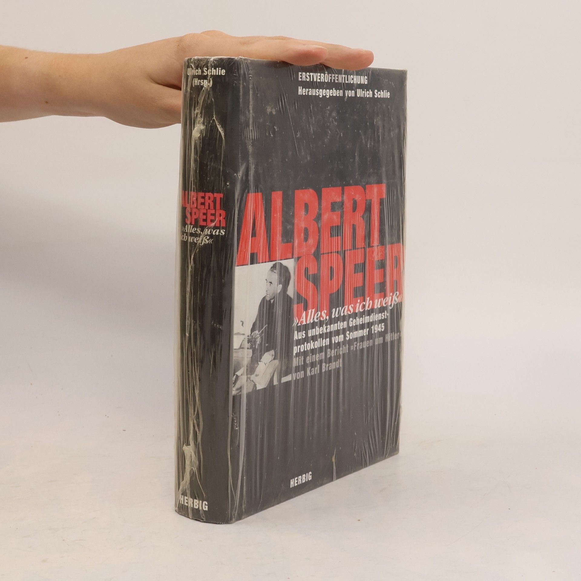 Albert Speer "Alles, was ich weiß"