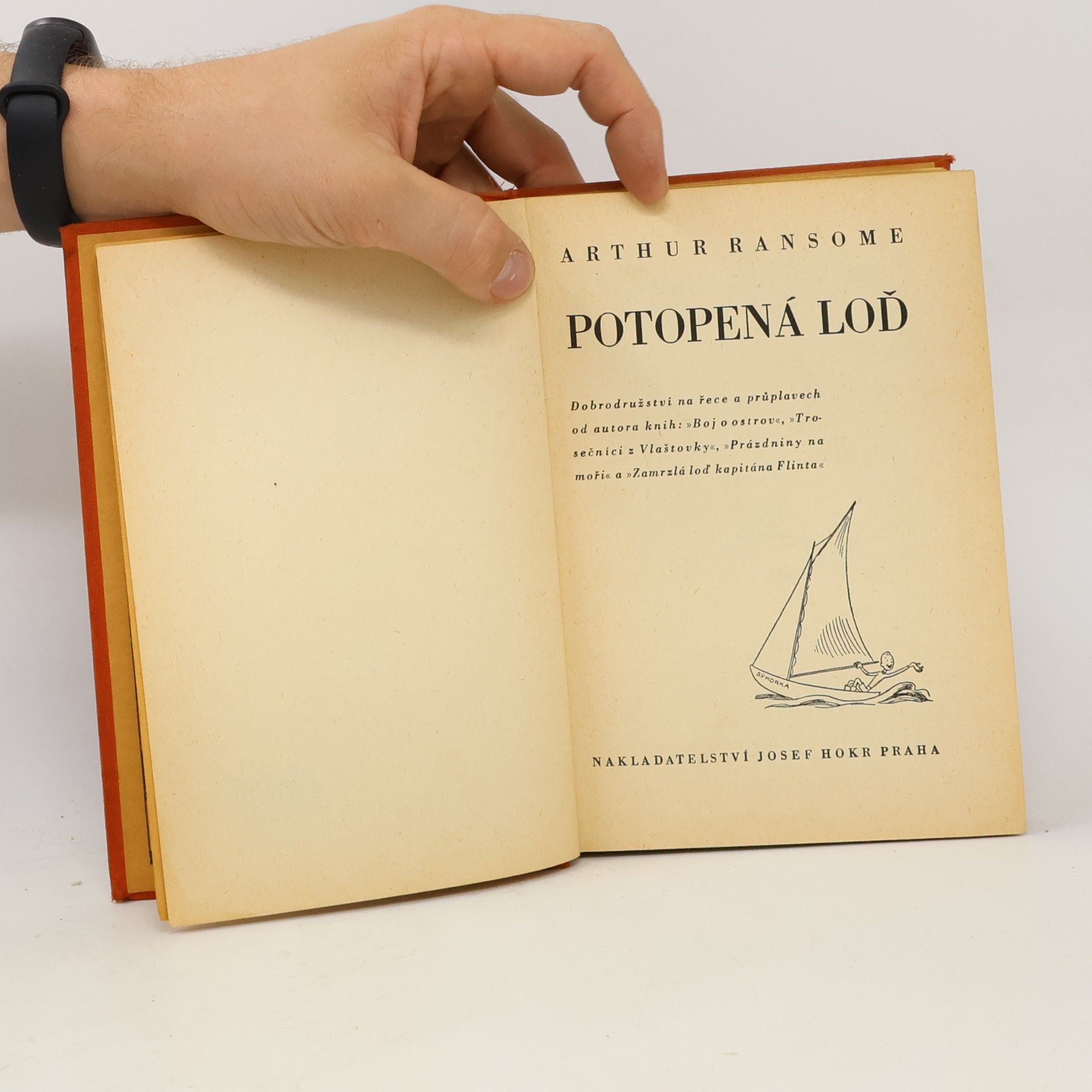 Arthur Ransome Potopená loď