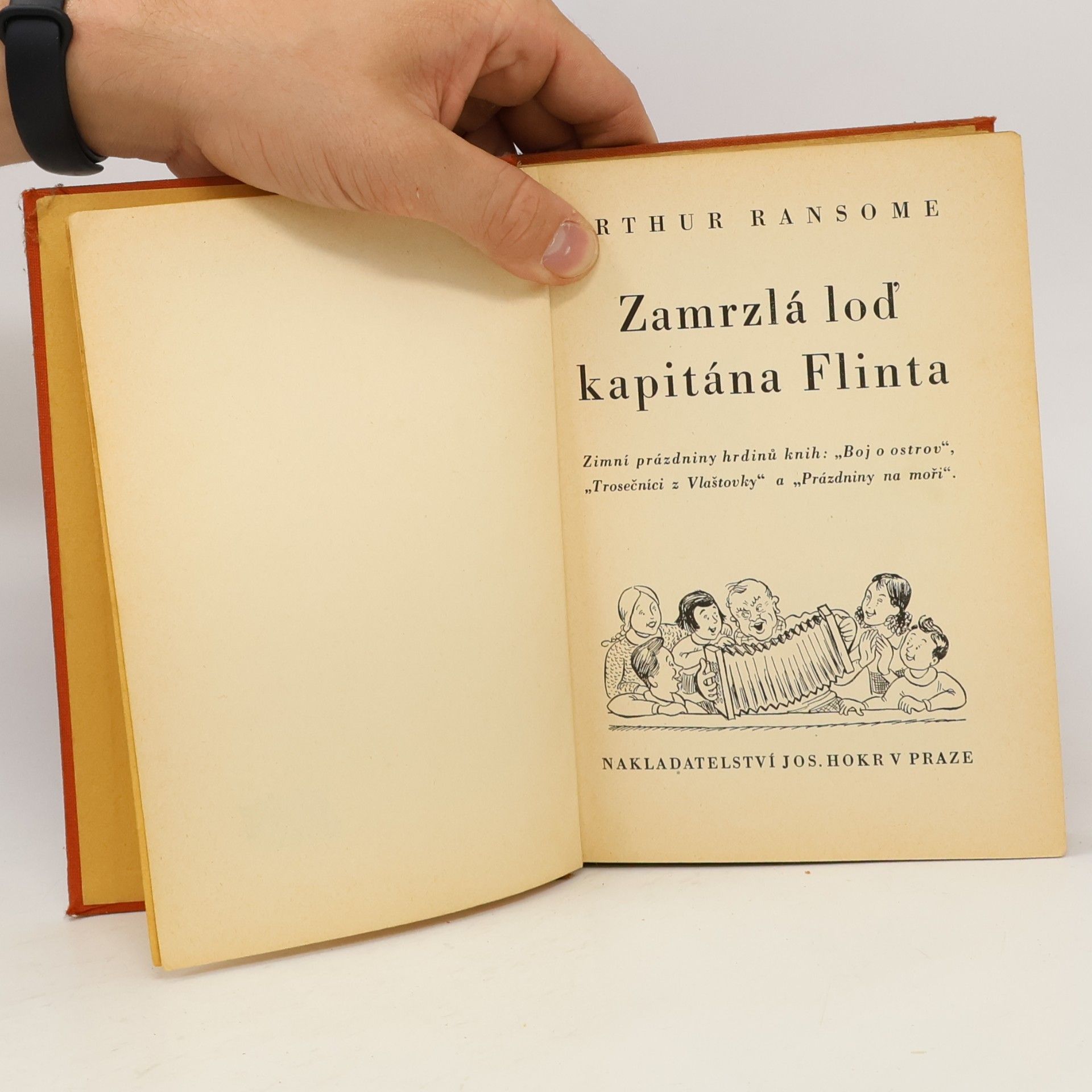 Arthur Ransome Zamrzlá loď kapitána Flinta