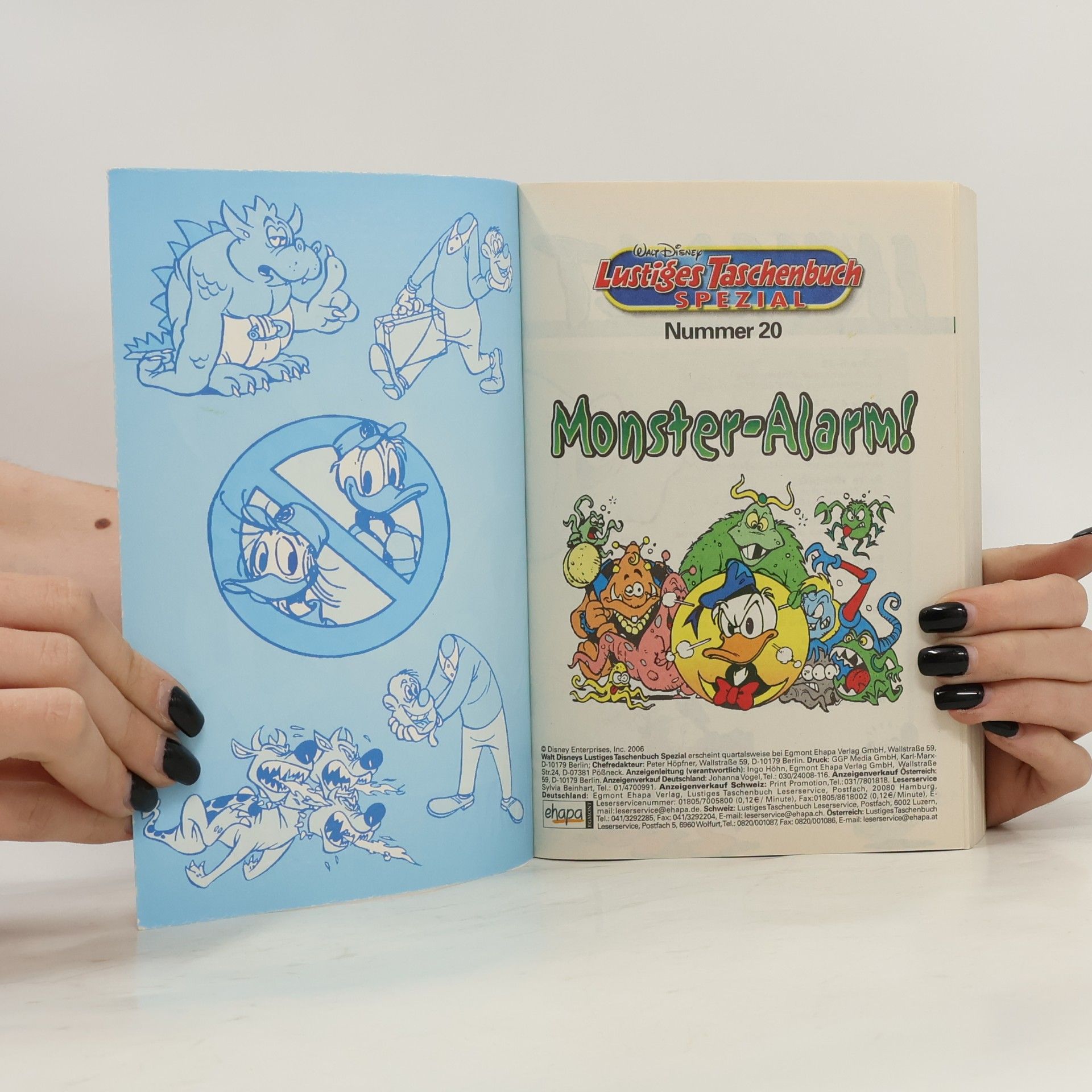 Walt Disney Lustiges Taschenbuch. Spezial. Band 20. Monster-Alarm!