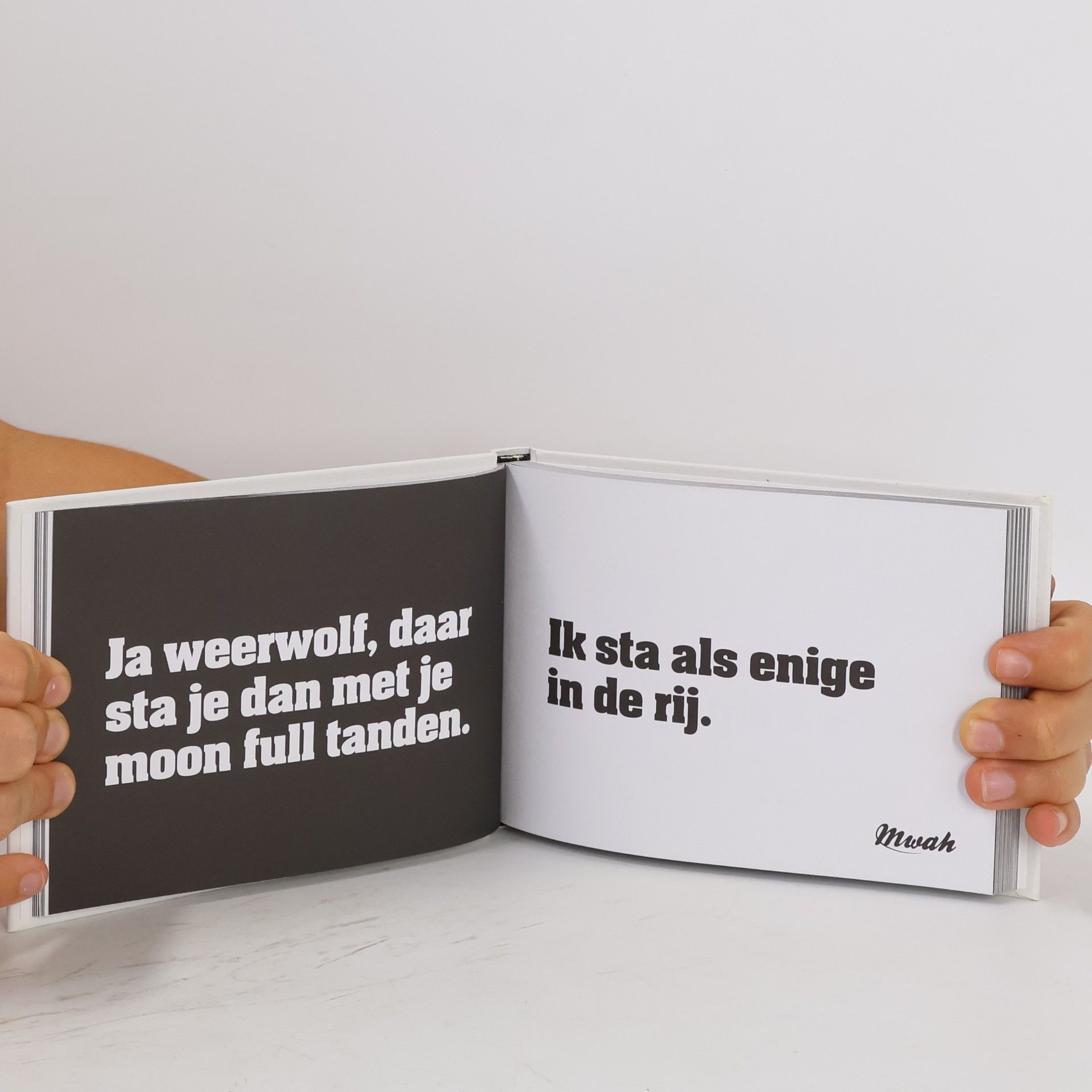 Wie dit leest is gek