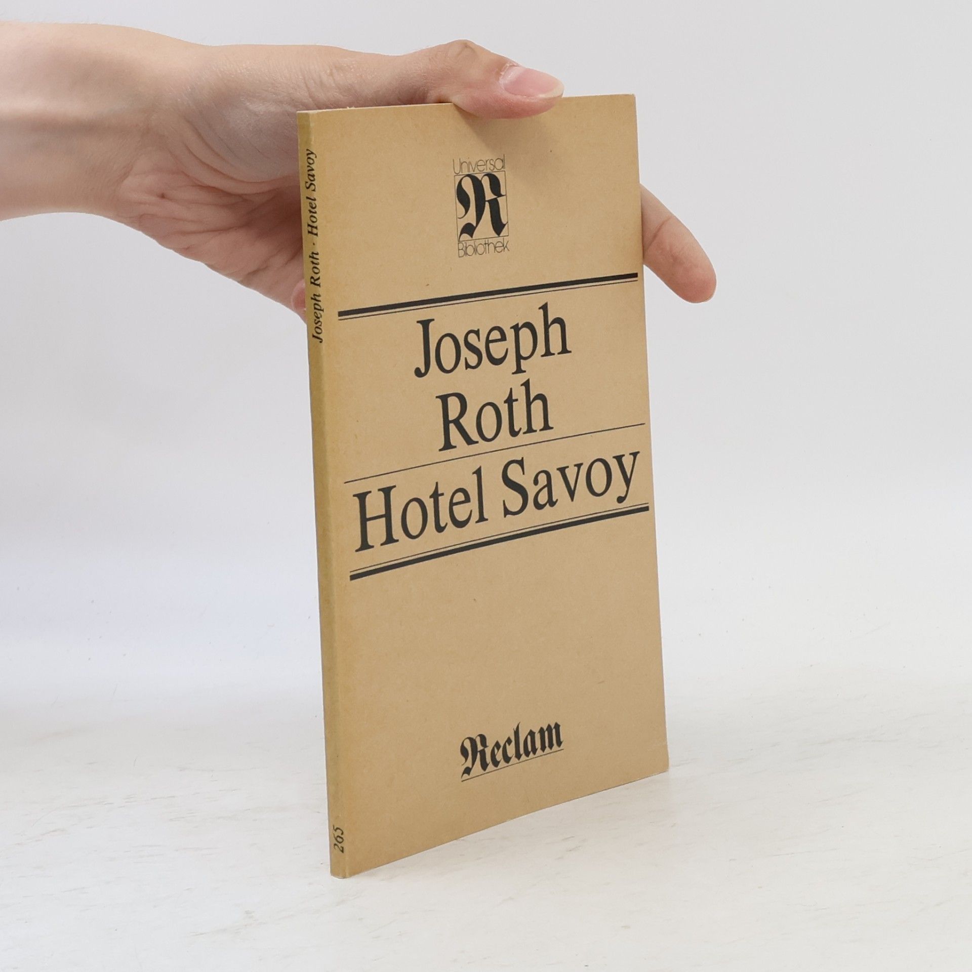 Joseph Roth Hotel Savoy