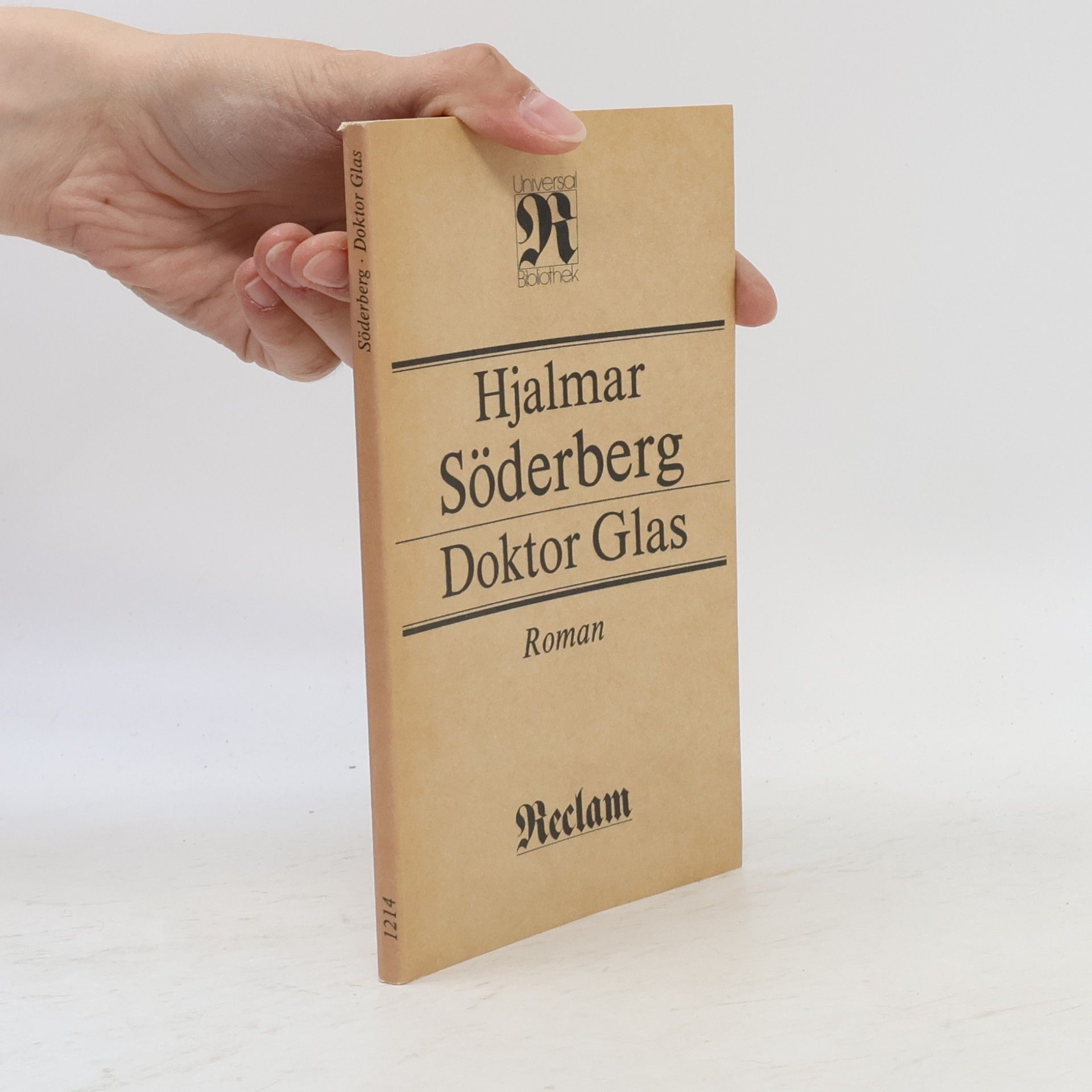 Hjalmar Söderberg Söderberg. Doktor Glas