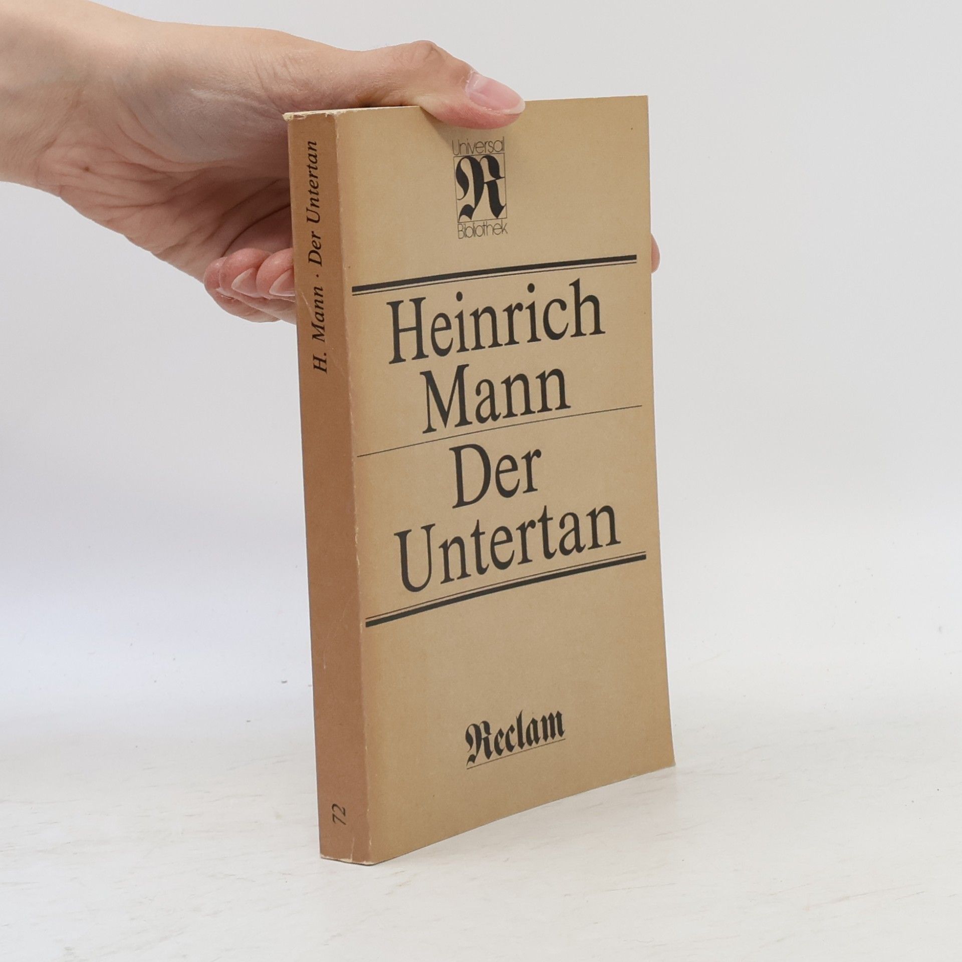 Heinrich Mann Der Untertan