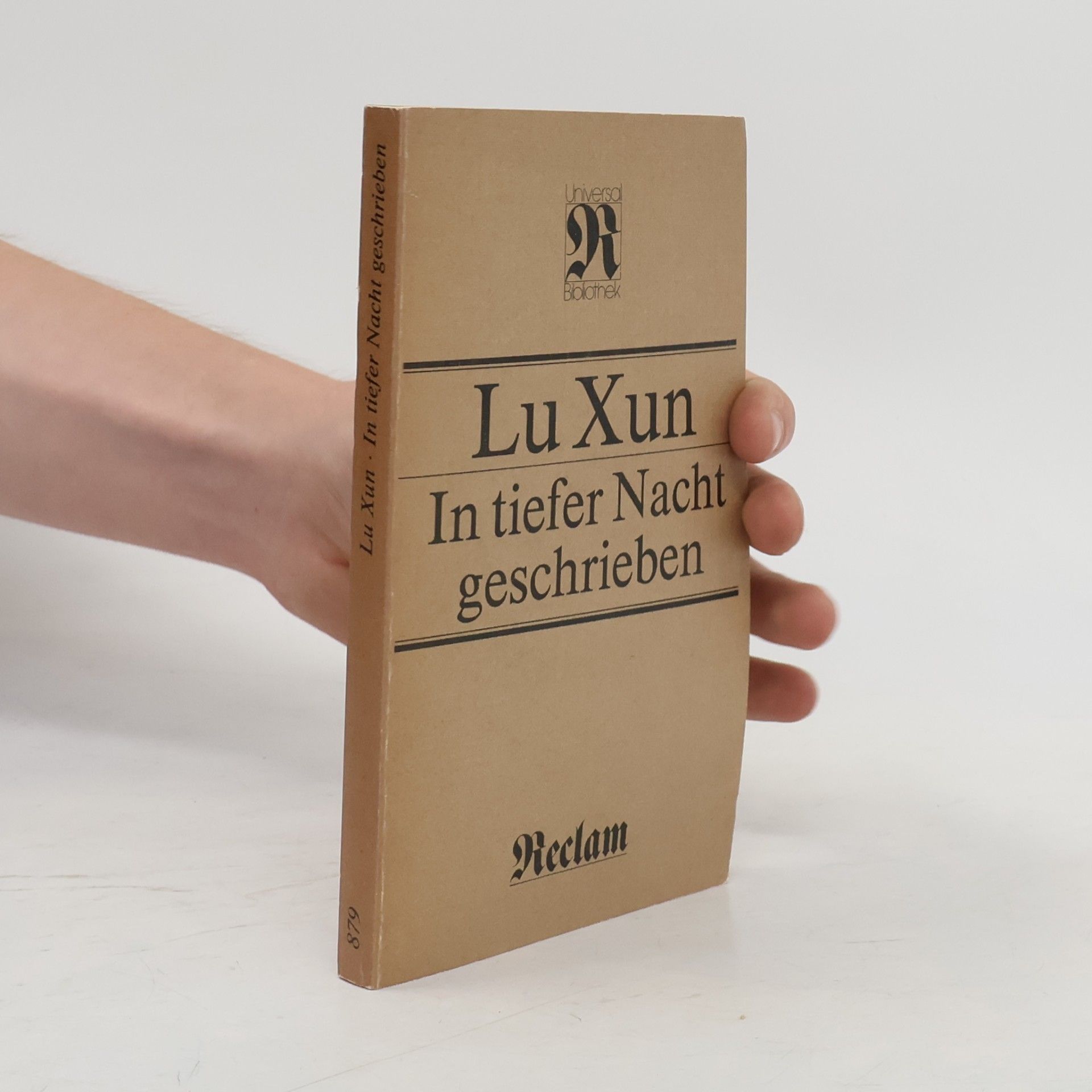 Lu Xun In tiefer Nacht geschrieben
