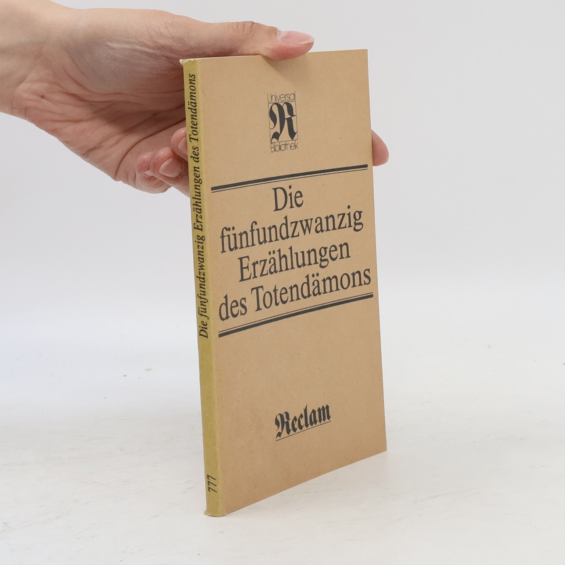 Eva Ritschl Die 25 Erzählungen des Totendämons