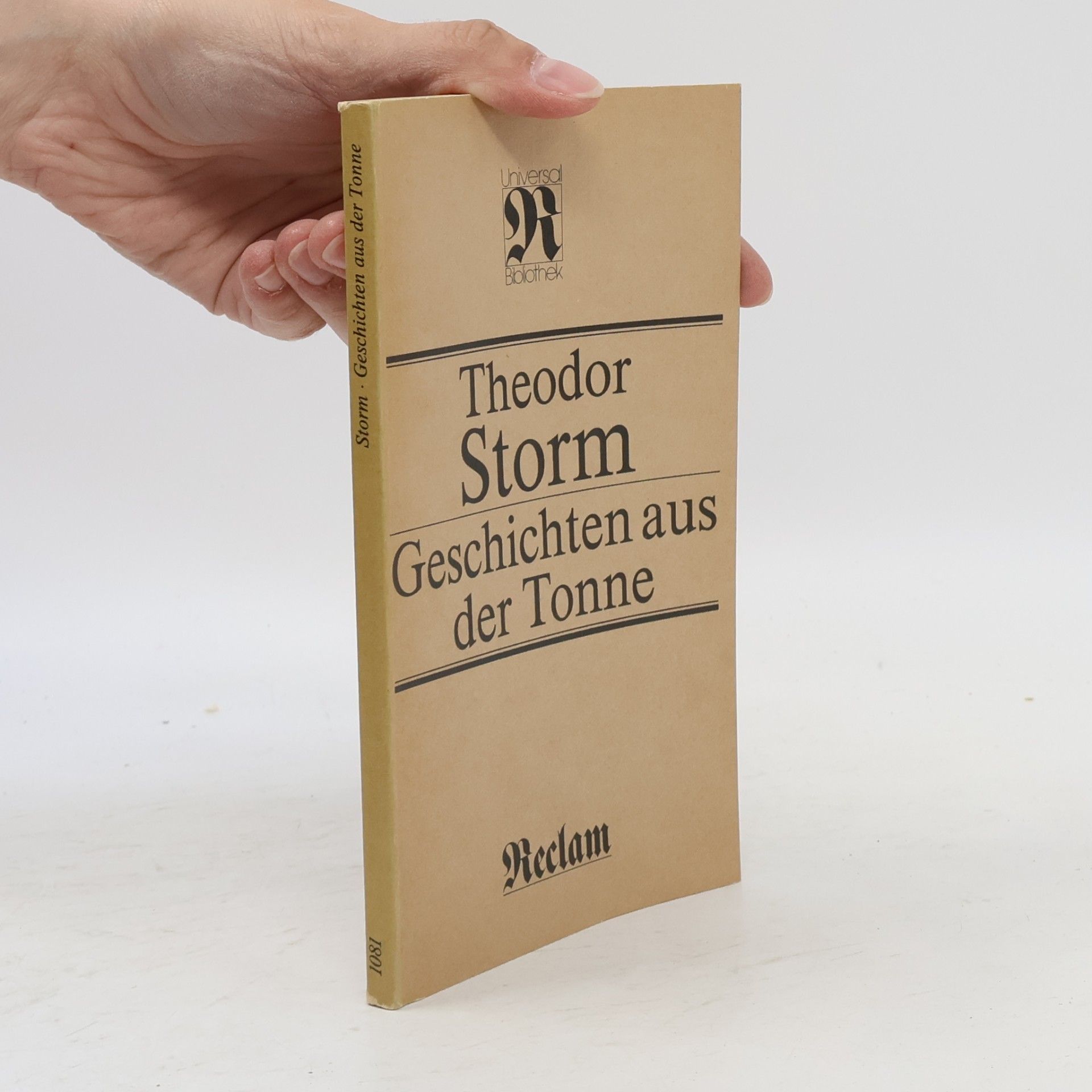 Theodor Storm Geschichten aus der Tonne