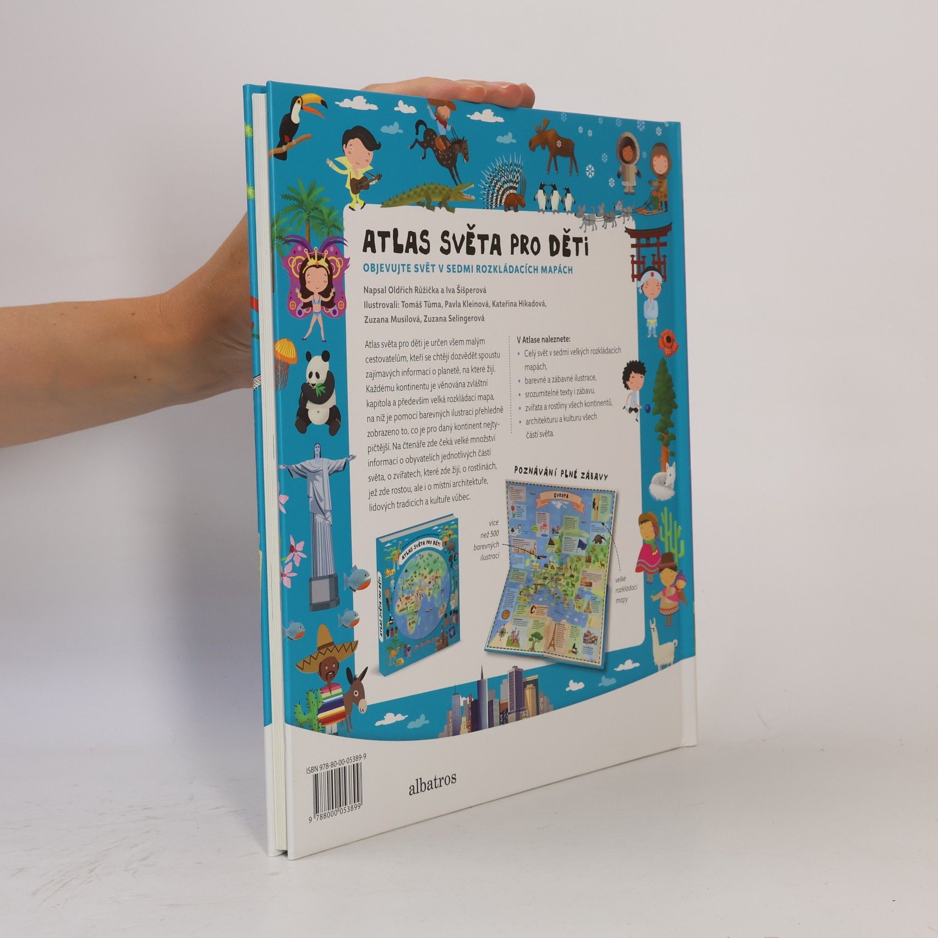 Iva Šišperová Atlas světa pro děti