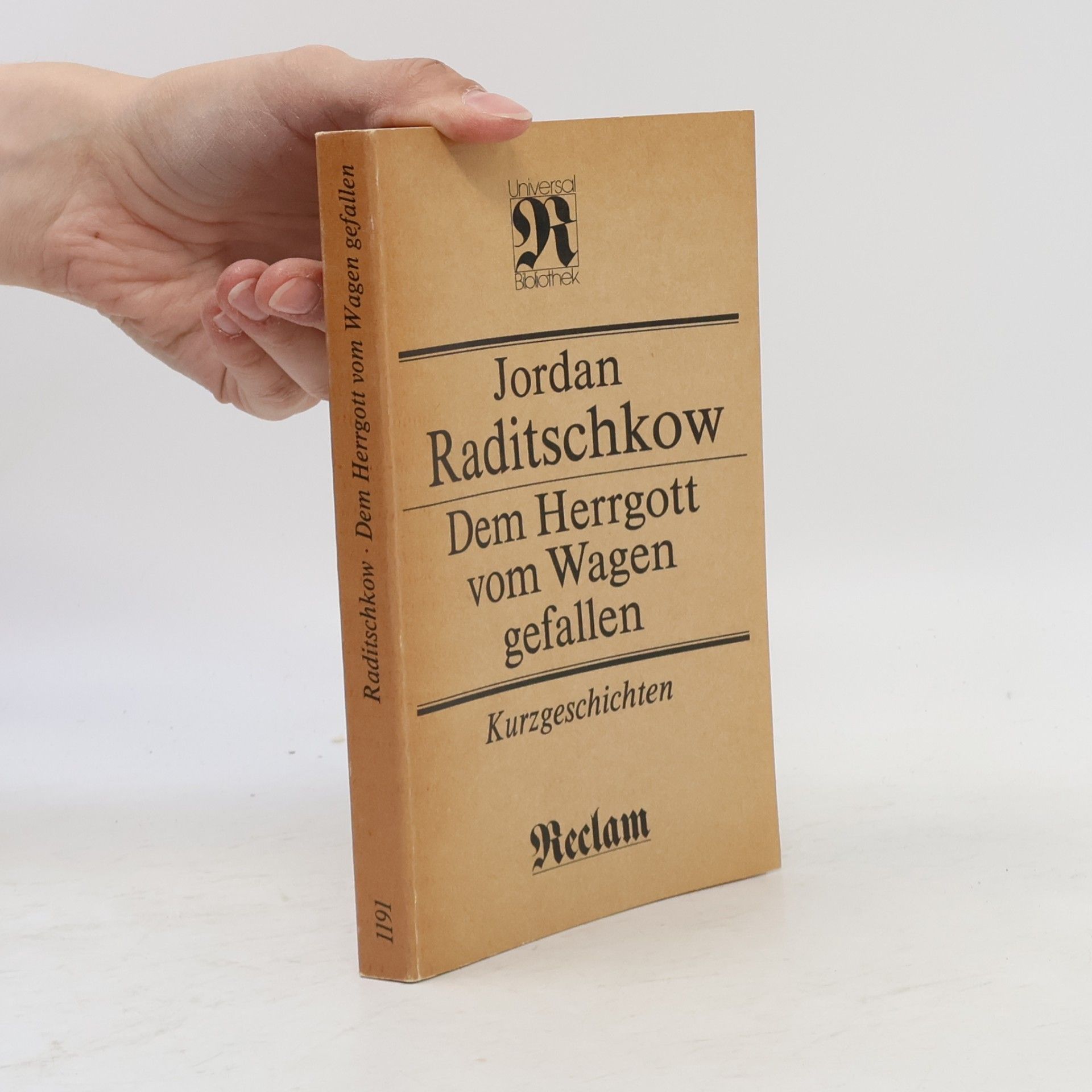 Dem Herrgott vom Wagen gefallen