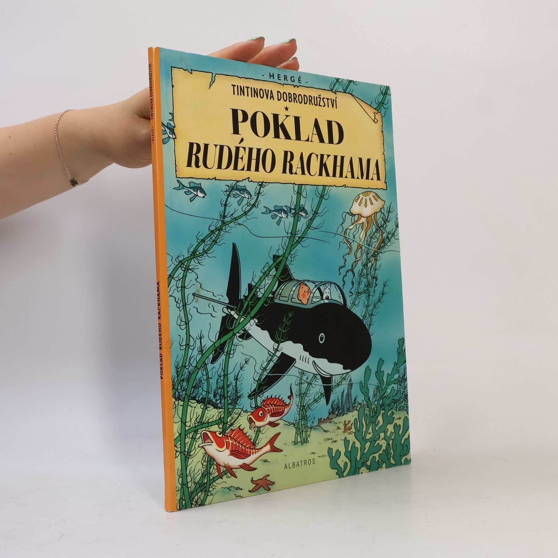 Hergé Poklad Rudého Rackhama