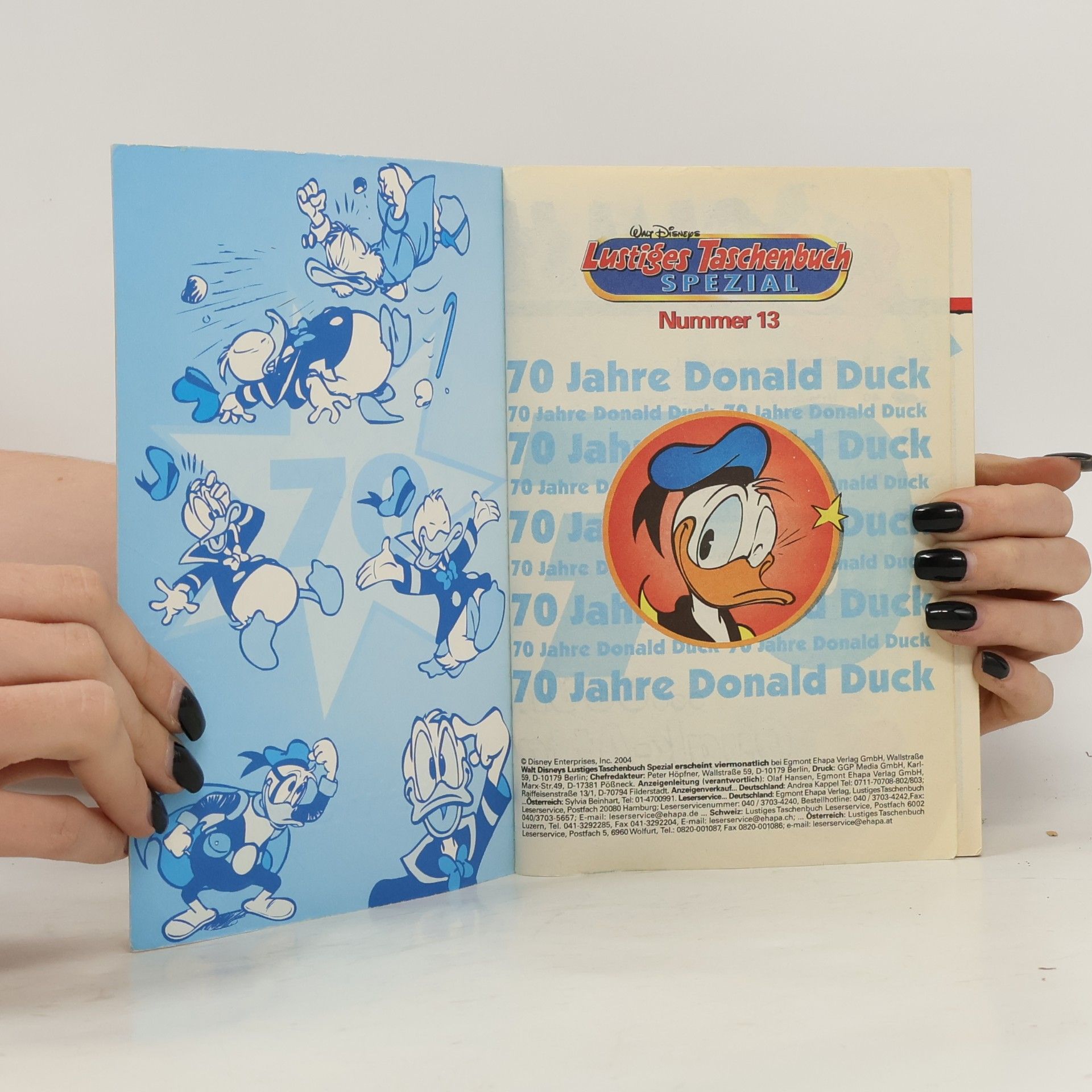 Walt Disney Lustiges Taschenbuch Spezial 13. 70 Jahre Donald Duck