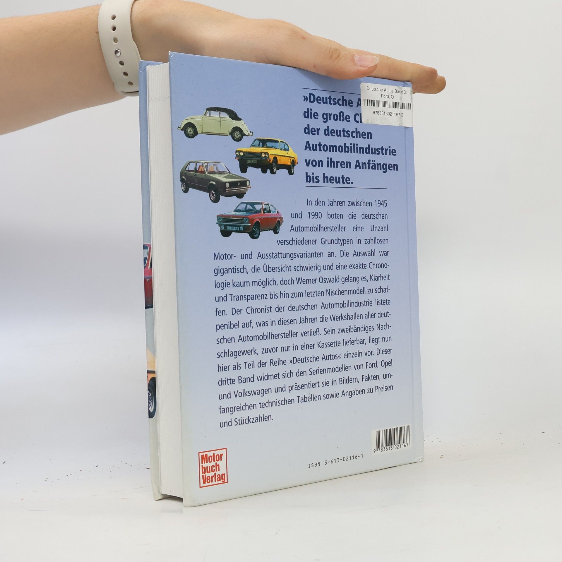 Werner Oswald Deutsche Autos 1945 - 1990