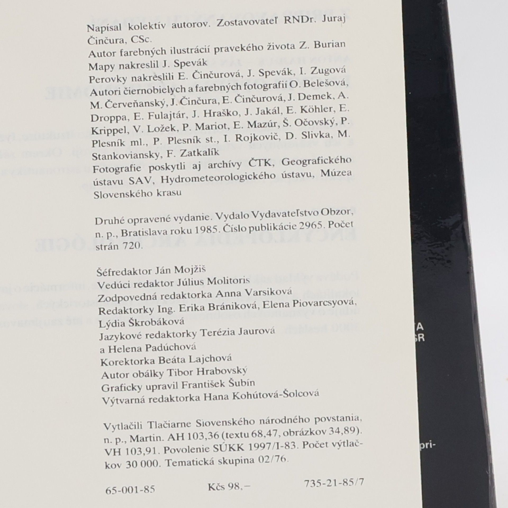 Juraj Činčura Encyklopédia Zeme