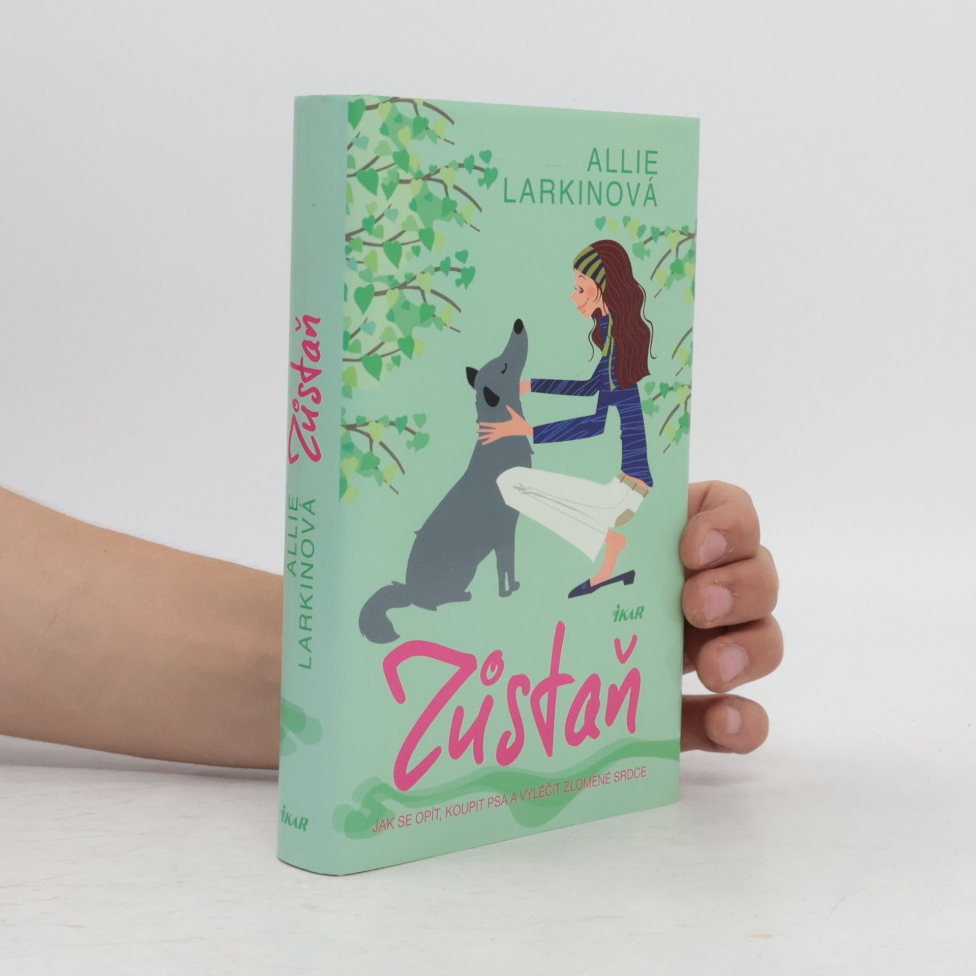 Allie Larkin Zůstaň. Jak se opít, koupit psa a vyléčit zlomené srdce