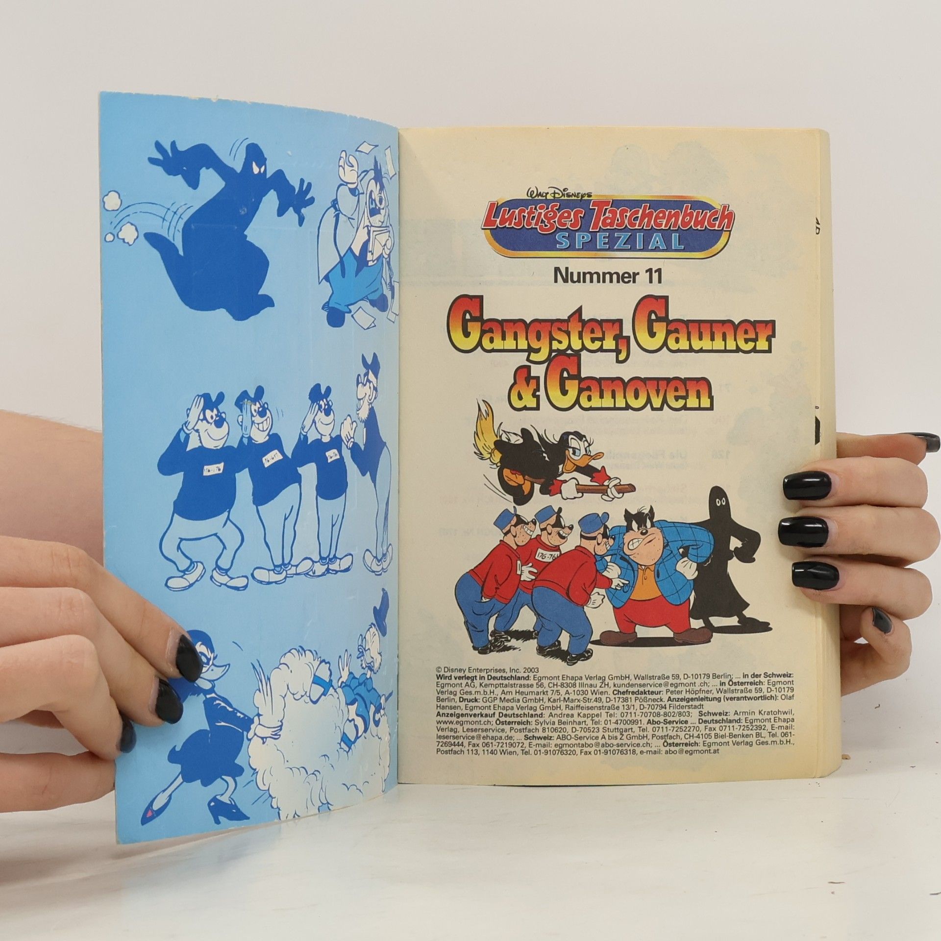 Walt Disney Lustiges Taschenbuch 11. Gangster, Gauner und Ganoven