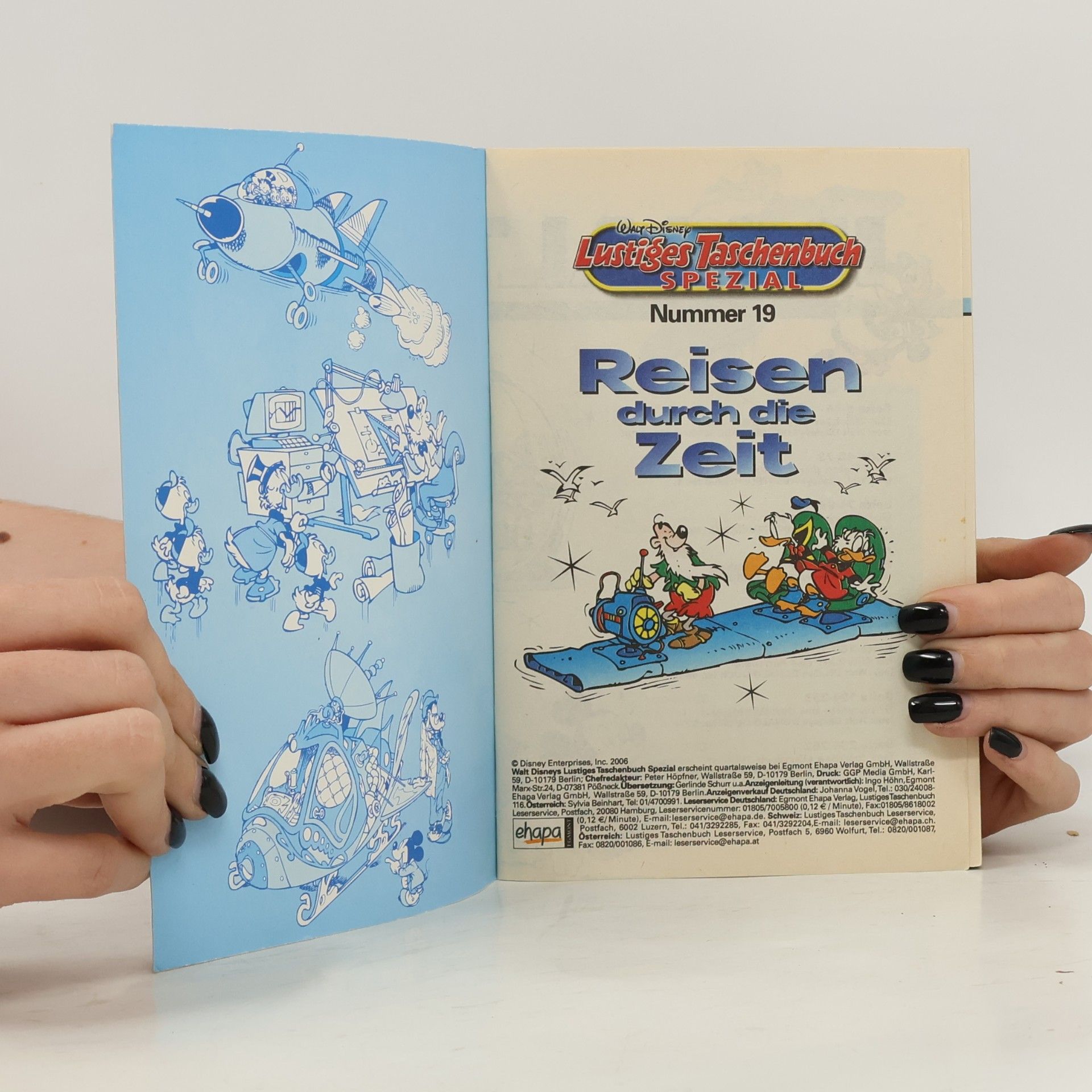 Walt Disney Lustiges Taschenbuch Spezial Band 19. Reisen durch die Zeit