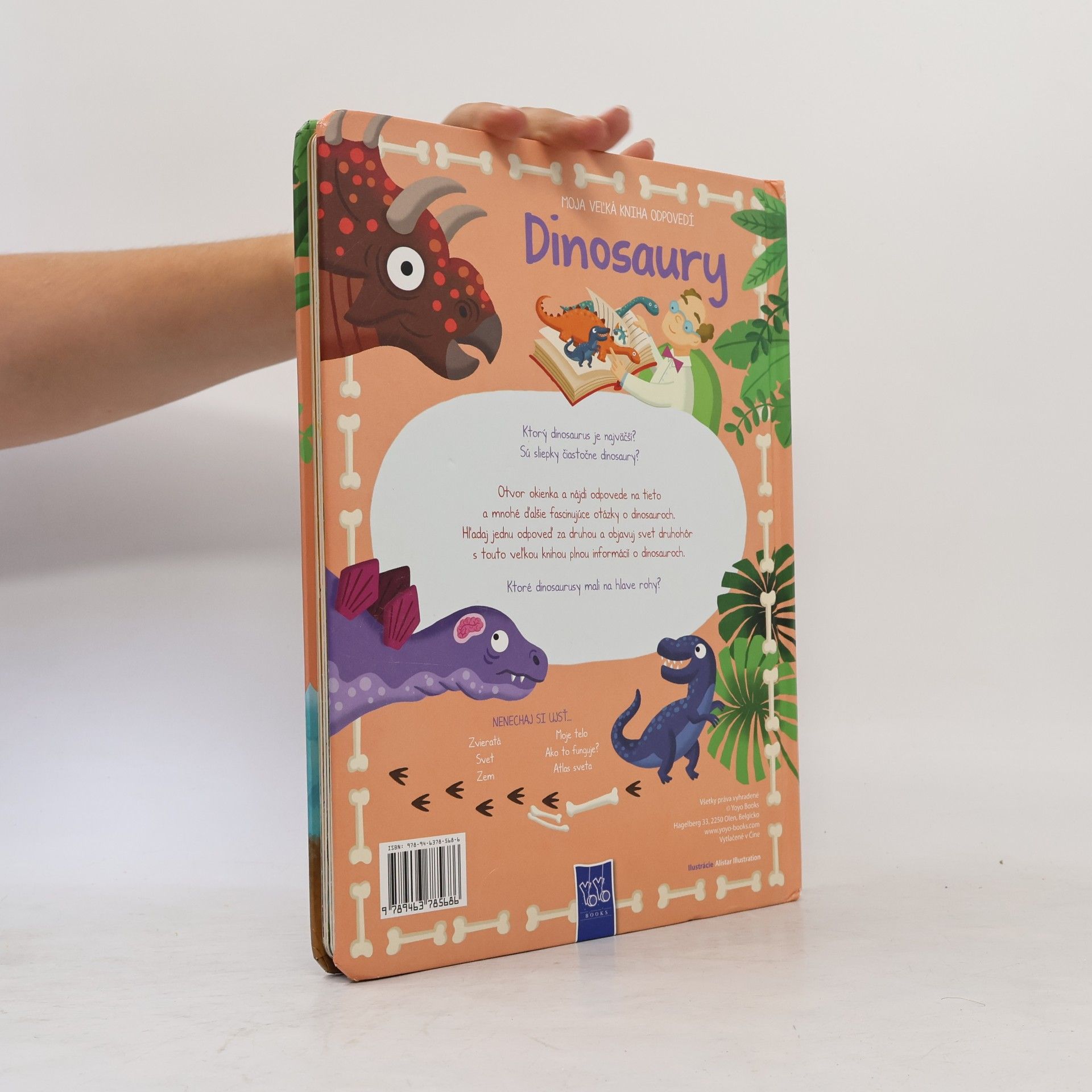 Alistar Illustration Moja veľká kniha odpovedí. Dinosaury