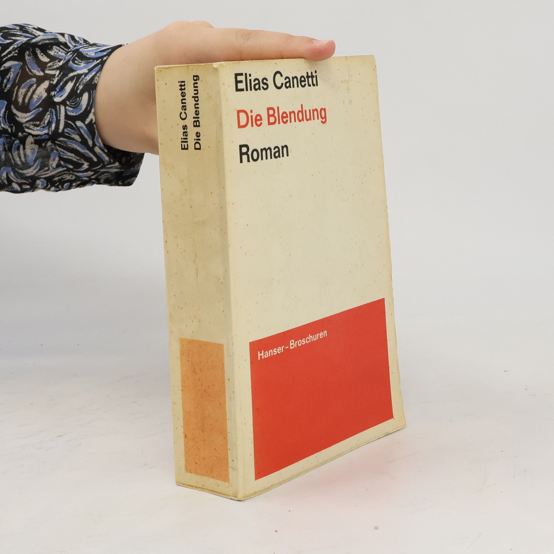 Elias Canetti Die Blendung