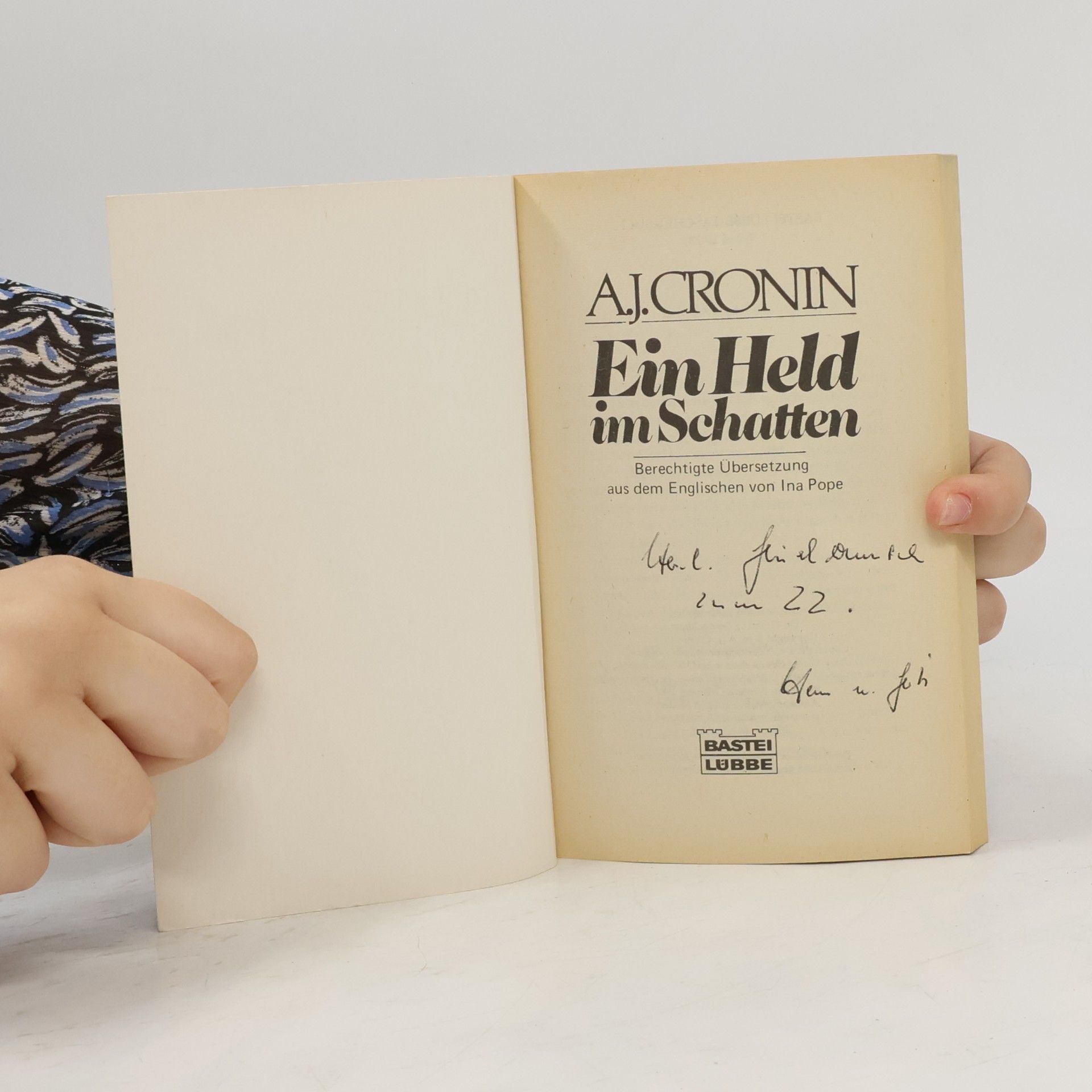 Archibald Joseph Cronin Ein Held im Schatten