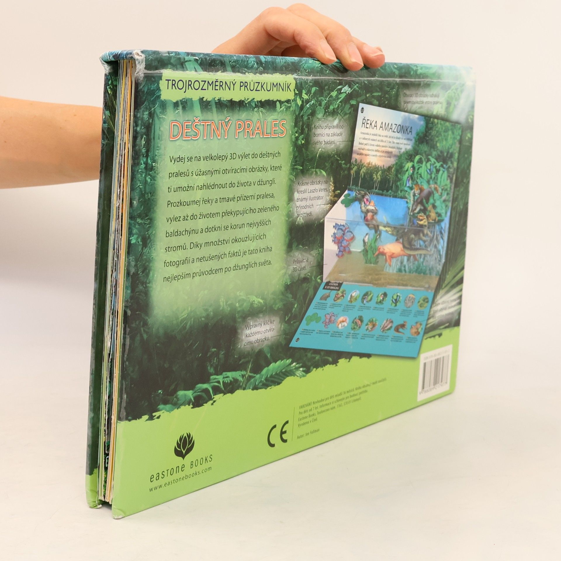 Autores varios Deštný prales. Cesta od řeky až do korun stromů. (pop-up leporelo)