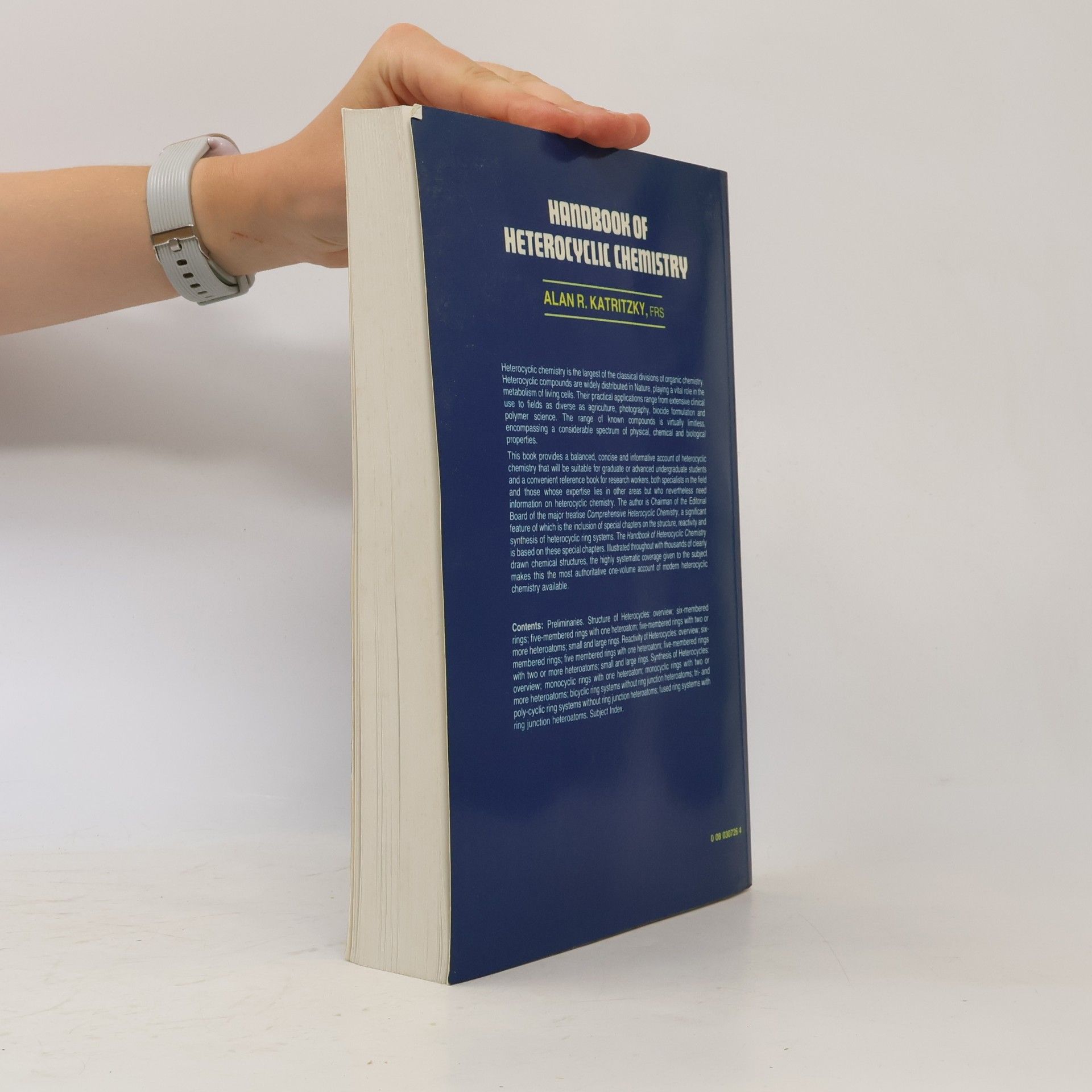 Alan R. Katritzky Handbook of Heterocyclic Chemistry