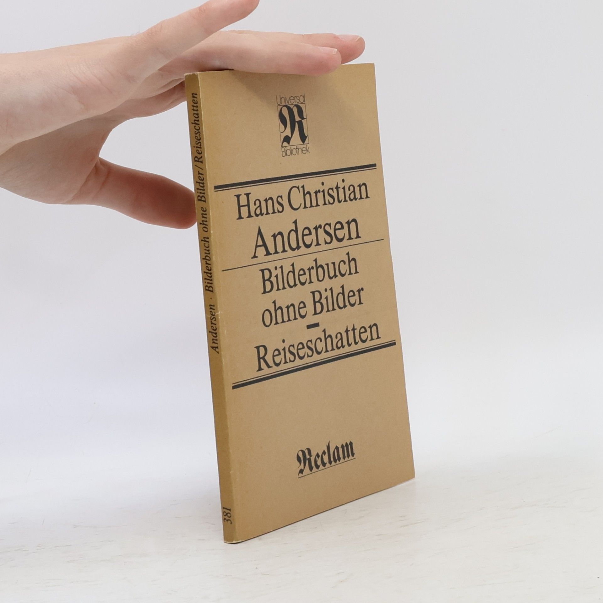 Hans Christian Andersen Bilderbuch ohne Bilder
