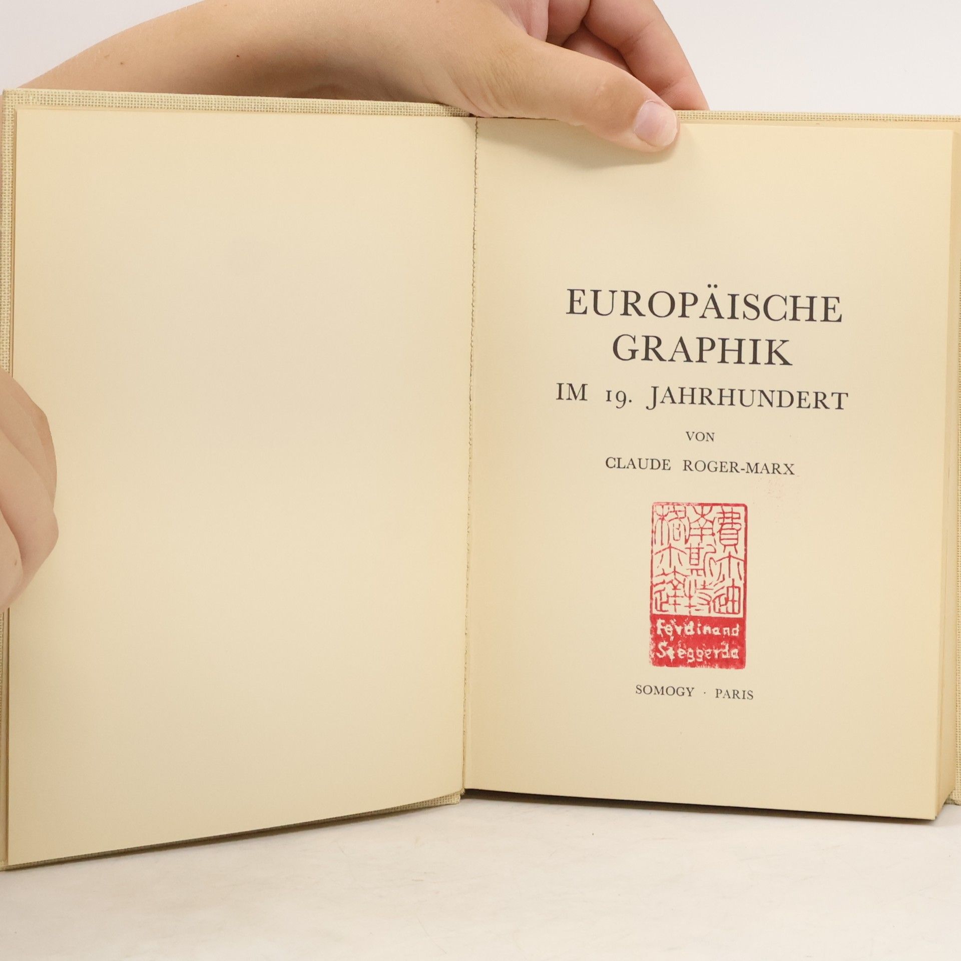 Claude Roger-Marx Europäische Graphik im 19. Jahrhundert