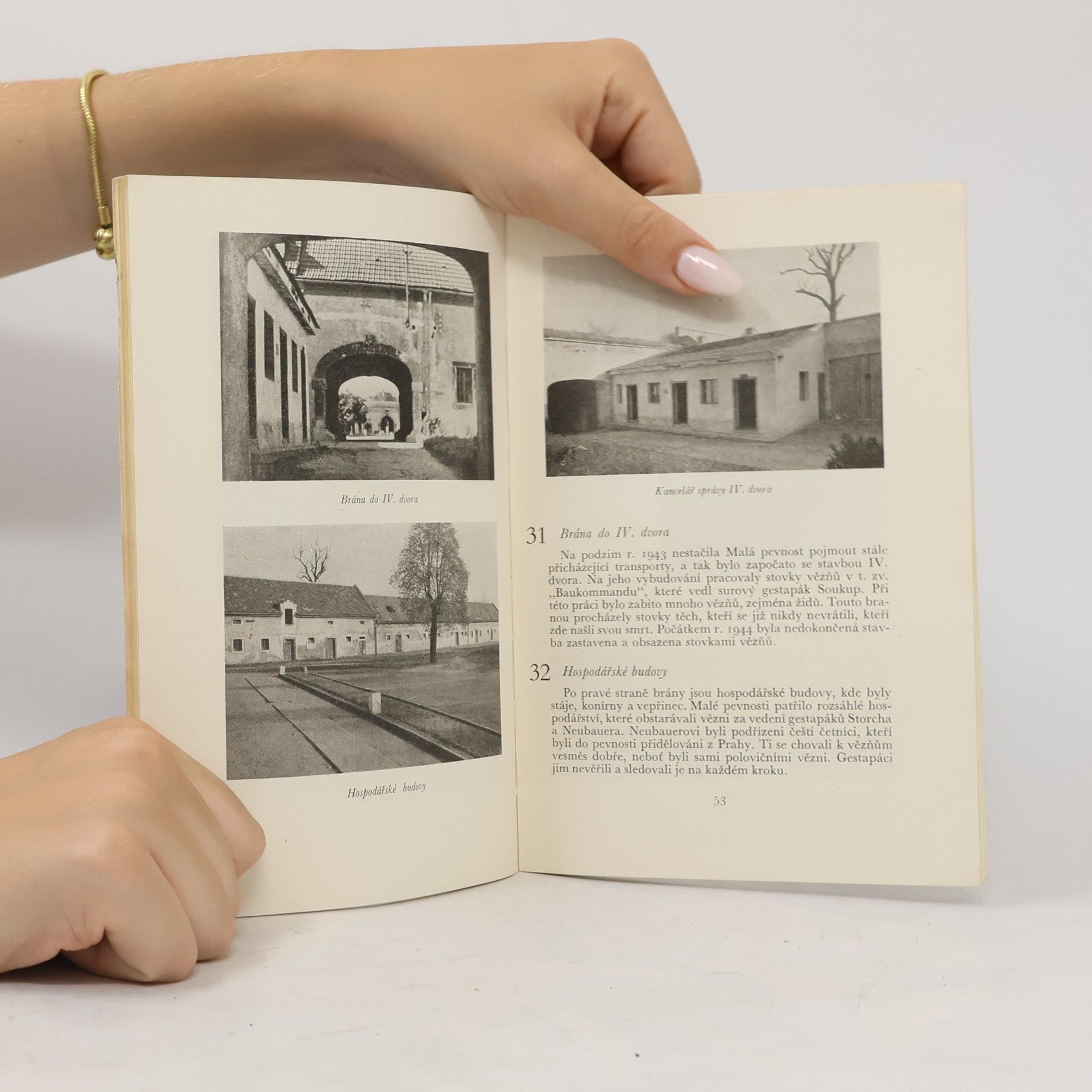 Táňa Kulišová Malá pevnost Terezín. Národní hřbitov, ghetto